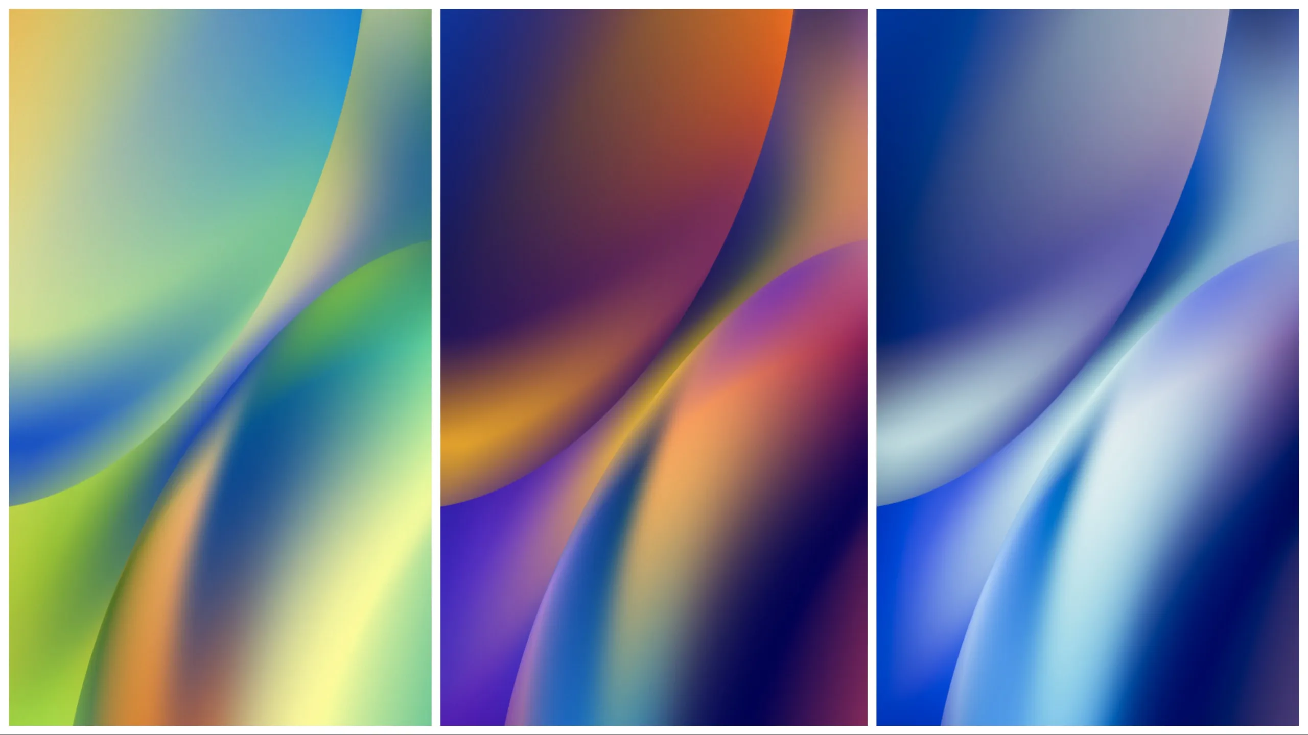 Hình nền iPhone đẹp và chất lượng cao chủ đề hình tròn màu sắc hoạ tiết gradient
