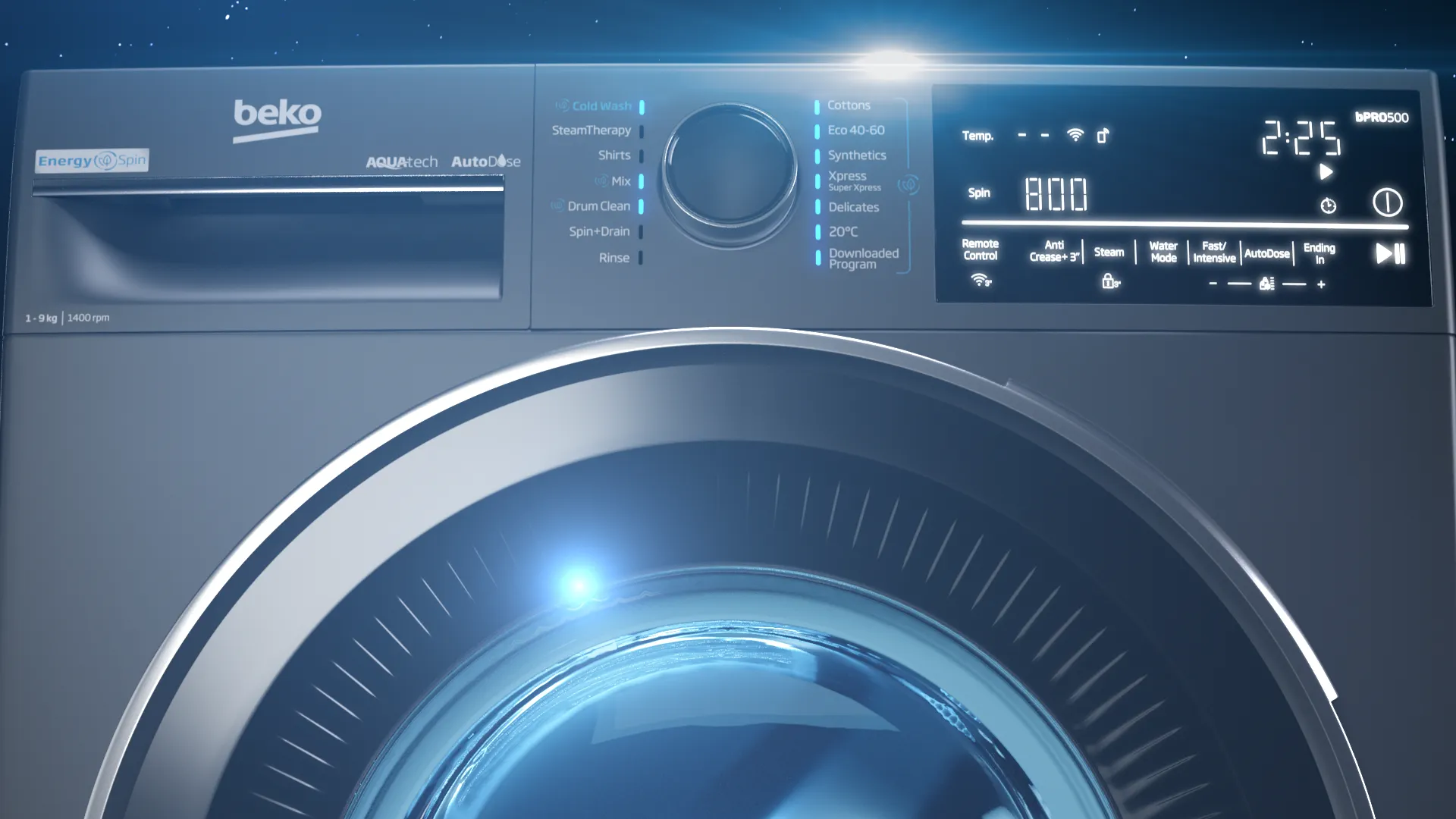 Beko ra mắt máy giặt tích hợp công nghệ EnergySpin tiết kiệm năng lượng 35%