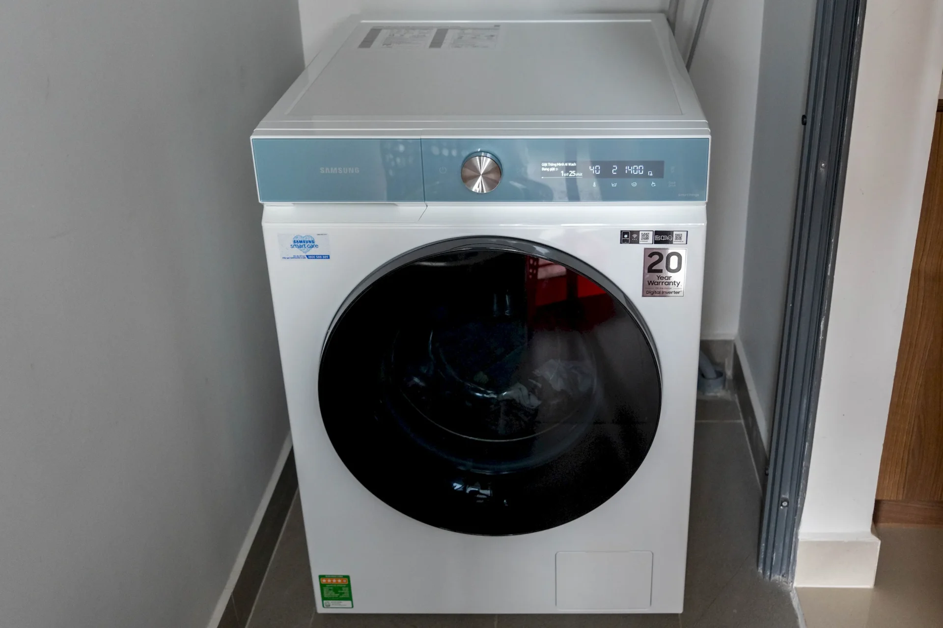 Đánh giá Máy giặt sấy thông minh Samsung Bespoke AI