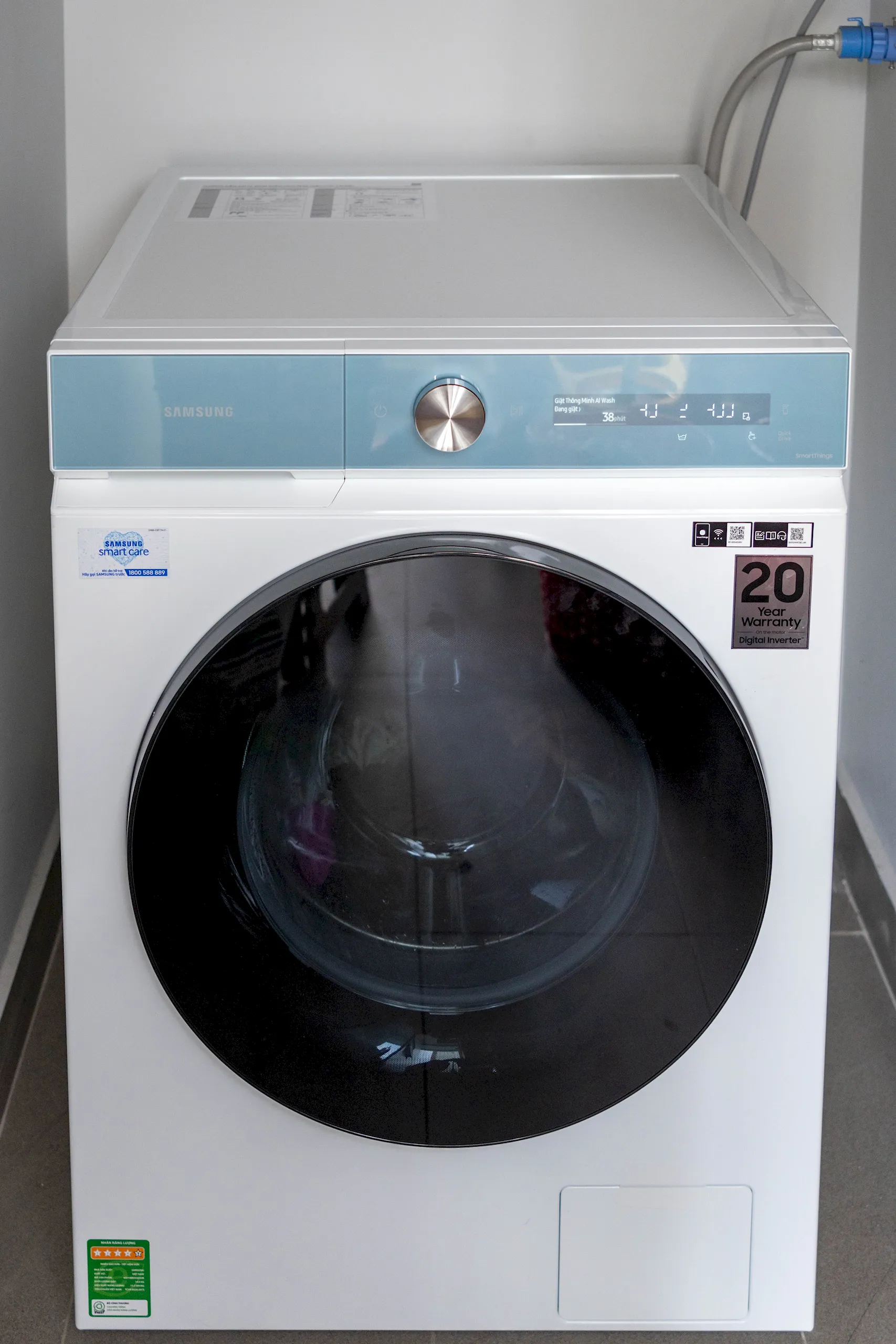 Đánh giá Máy giặt sấy thông minh Samsung Bespoke AI - Giặt sạch hoàn hảo, tính năng sấy tiện lợi