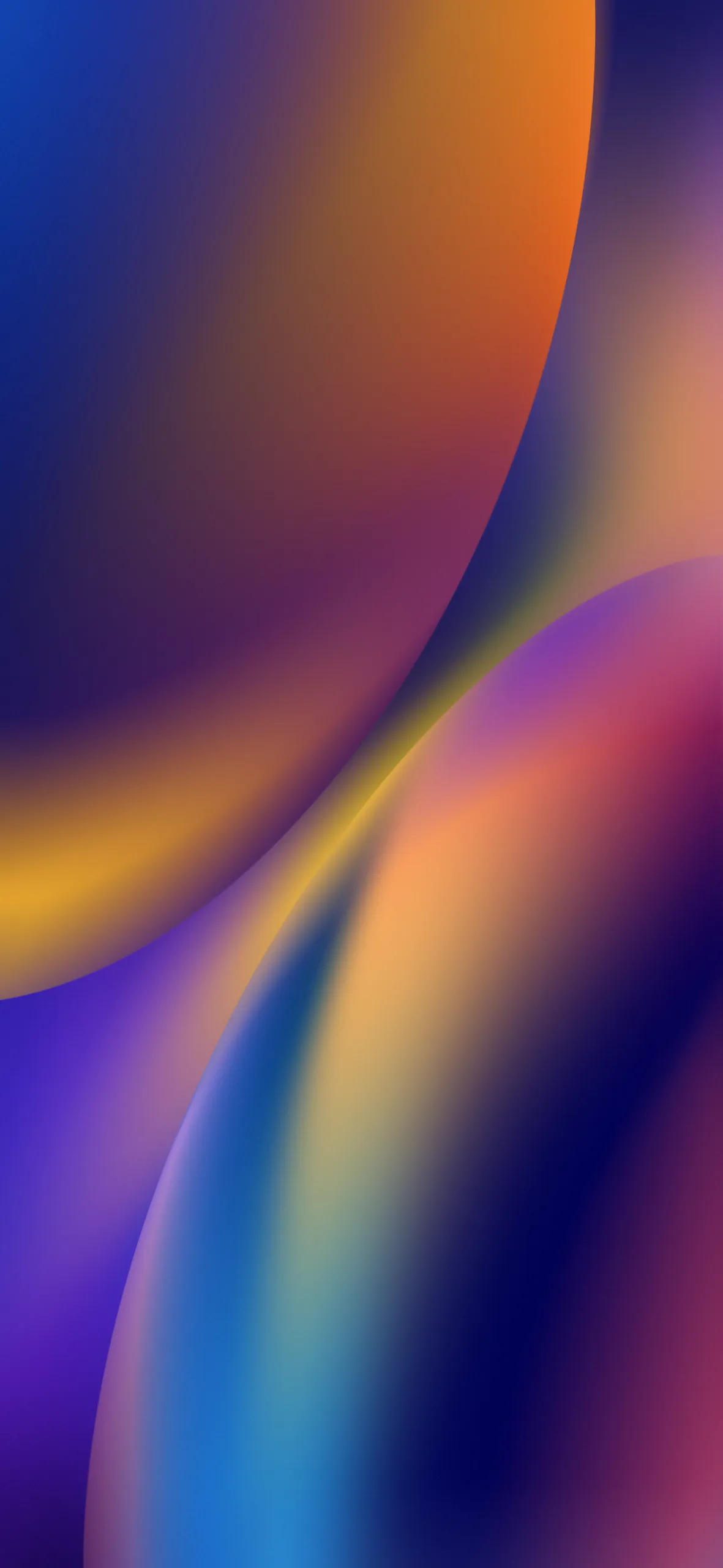 Hình nền iPhone đẹp và chất lượng cao chủ đề hình tròn màu sắc hoạ tiết gradient