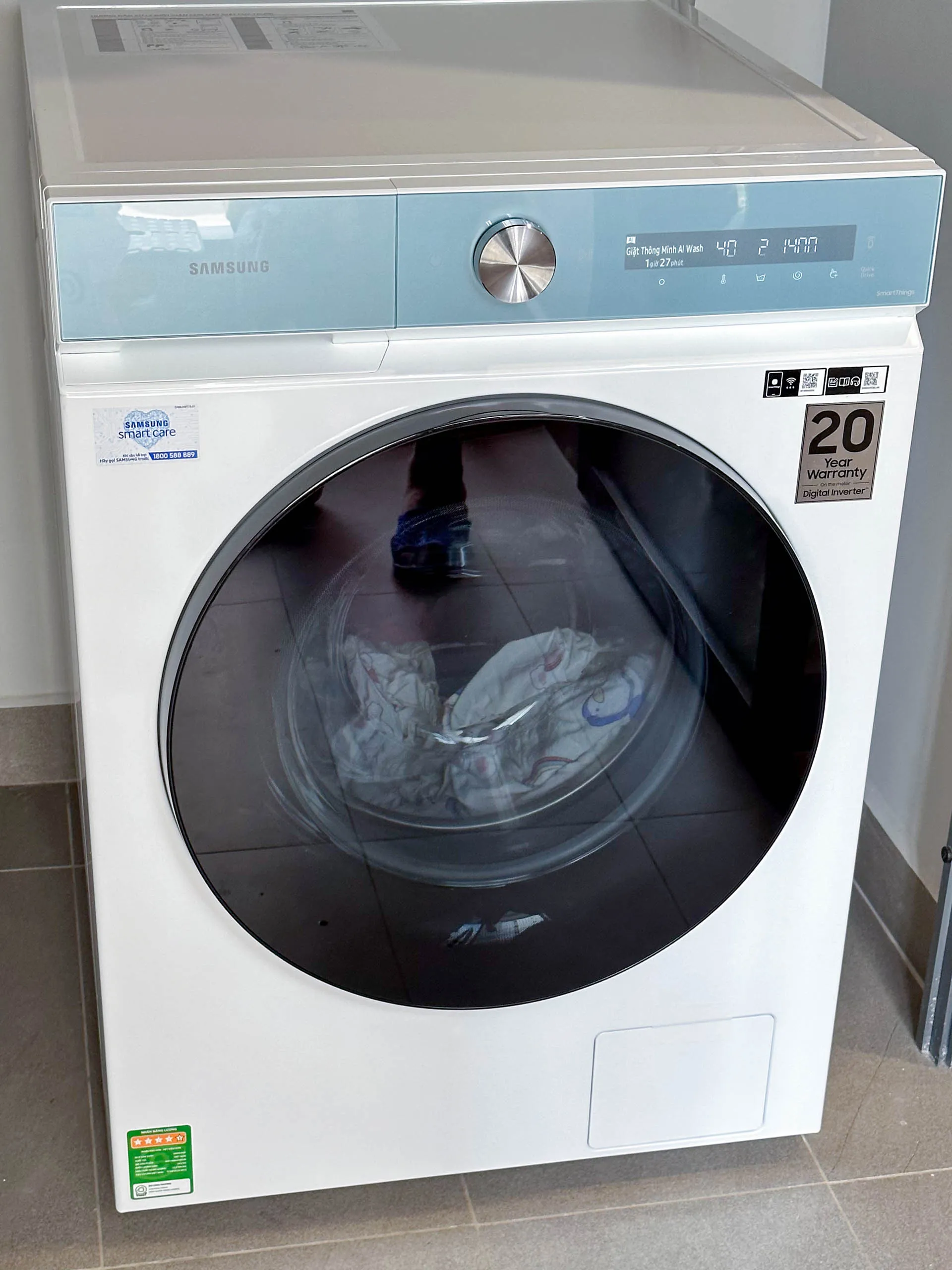 Những tính năng nổi bật của Máy giặt sấy thông minh Samsung Bespoke AI giúp cuộc sống tiện nghi hơn