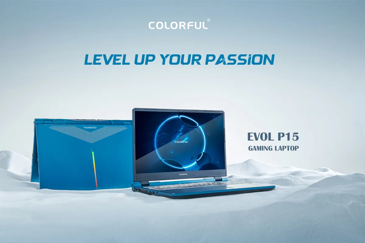 COLORFUL ra mắt laptop gaming EVOL P15 với Intel Core thế hệ thứ 12 và đồ họa NVIDIA GeForce RTX 40 Series