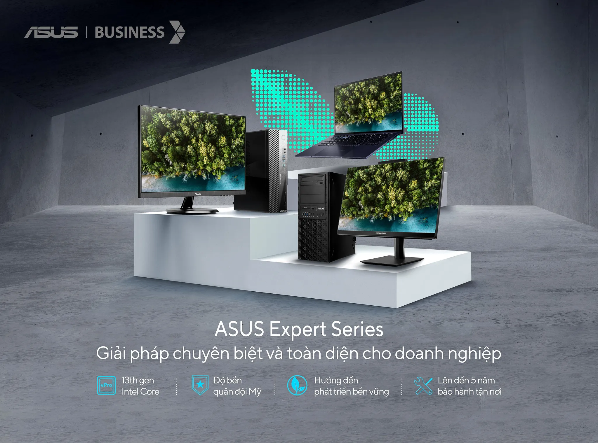 ASUS giới thiệu ExpertBook B9 OLED – laptop doanh nhân 14” OLED nhẹ nhất thế giới cùng Expert Series thế hệ mới
