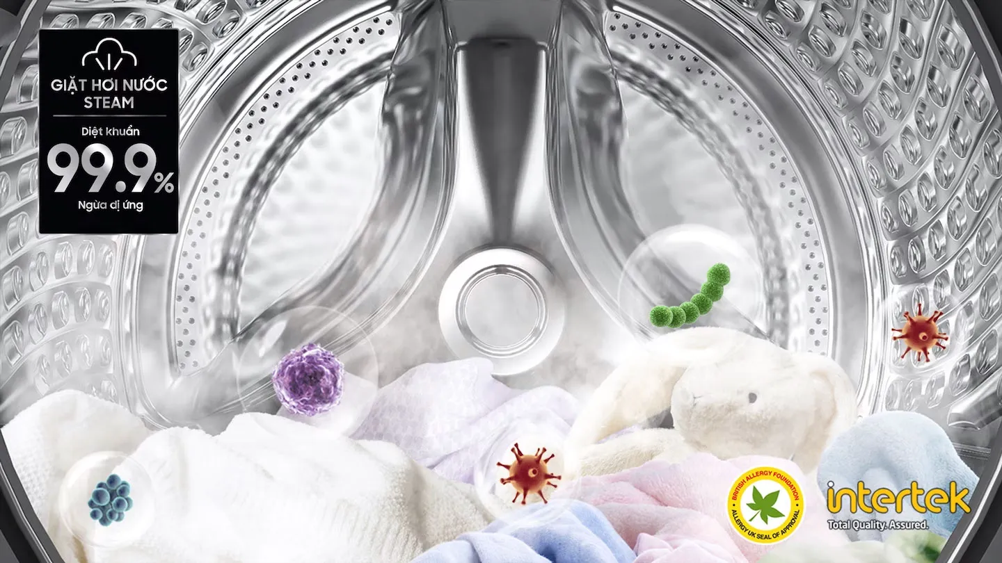 Những tính năng nổi bật của Máy giặt sấy thông minh Samsung Bespoke AI giúp cuộc sống tiện nghi hơn