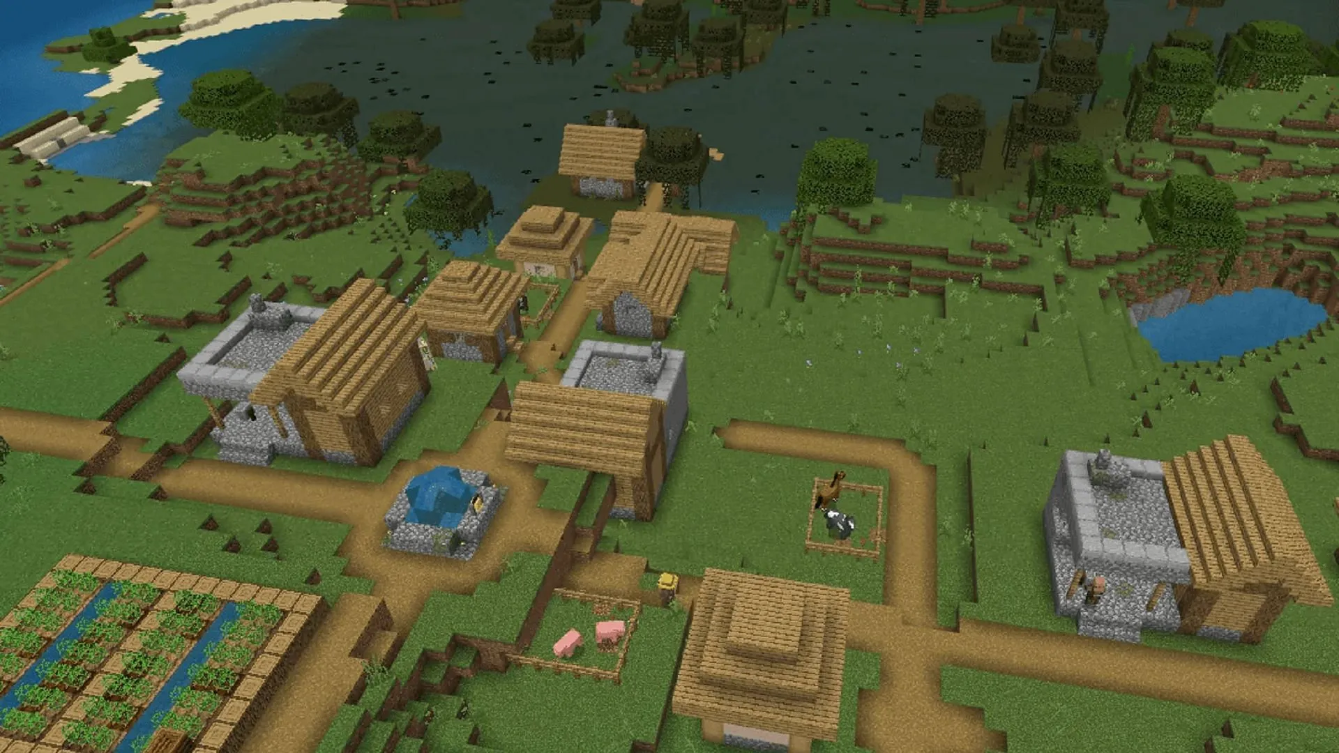Top 10 mã seed Minecraft có những ngôi làng hay nhất để bạn khởi đầu