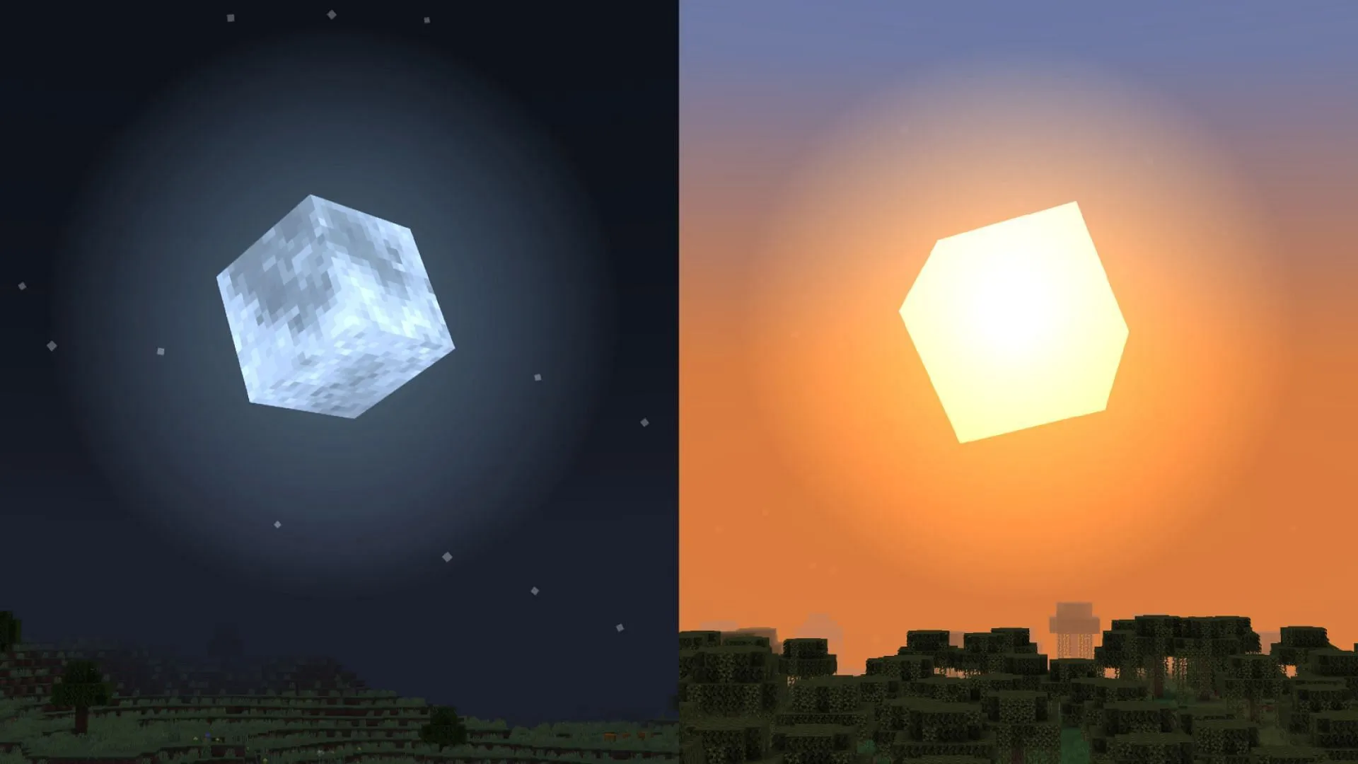7 gói texture Minecraft đem đến Mặt Trời và Mặt Trăng thú vị hơn