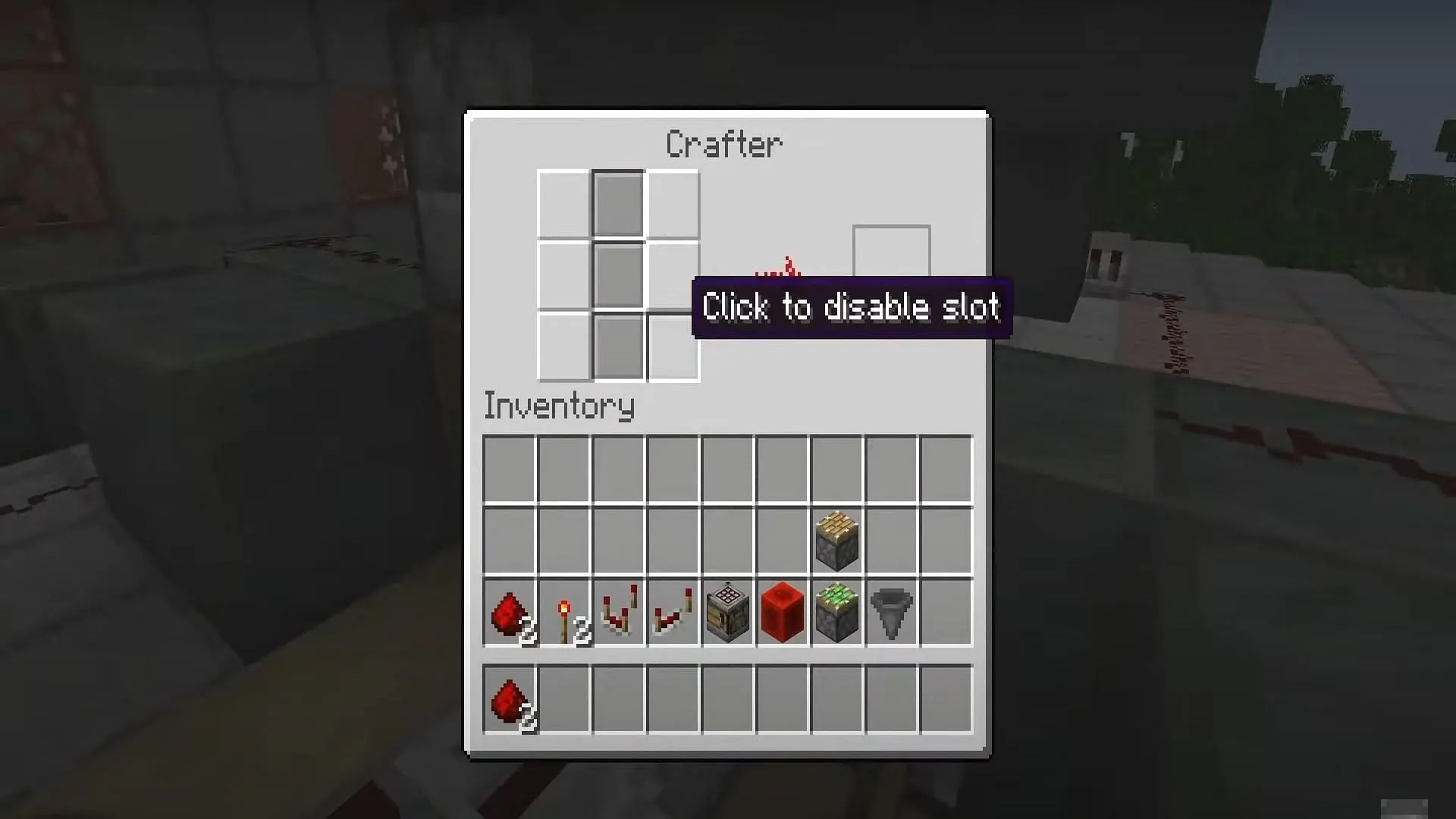 Cách tự động chế tạo vật phẩm trong Minecraft 1.21