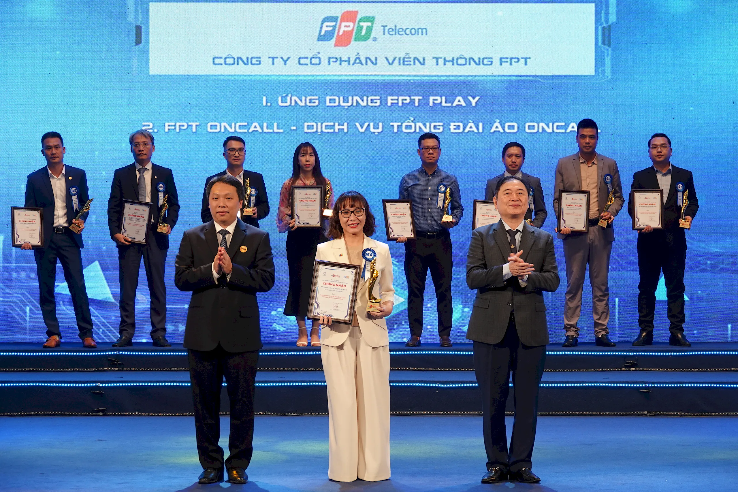 FPT Telecom được vinh danh tại giải thưởng Chuyển đổi số Việt Nam 2023