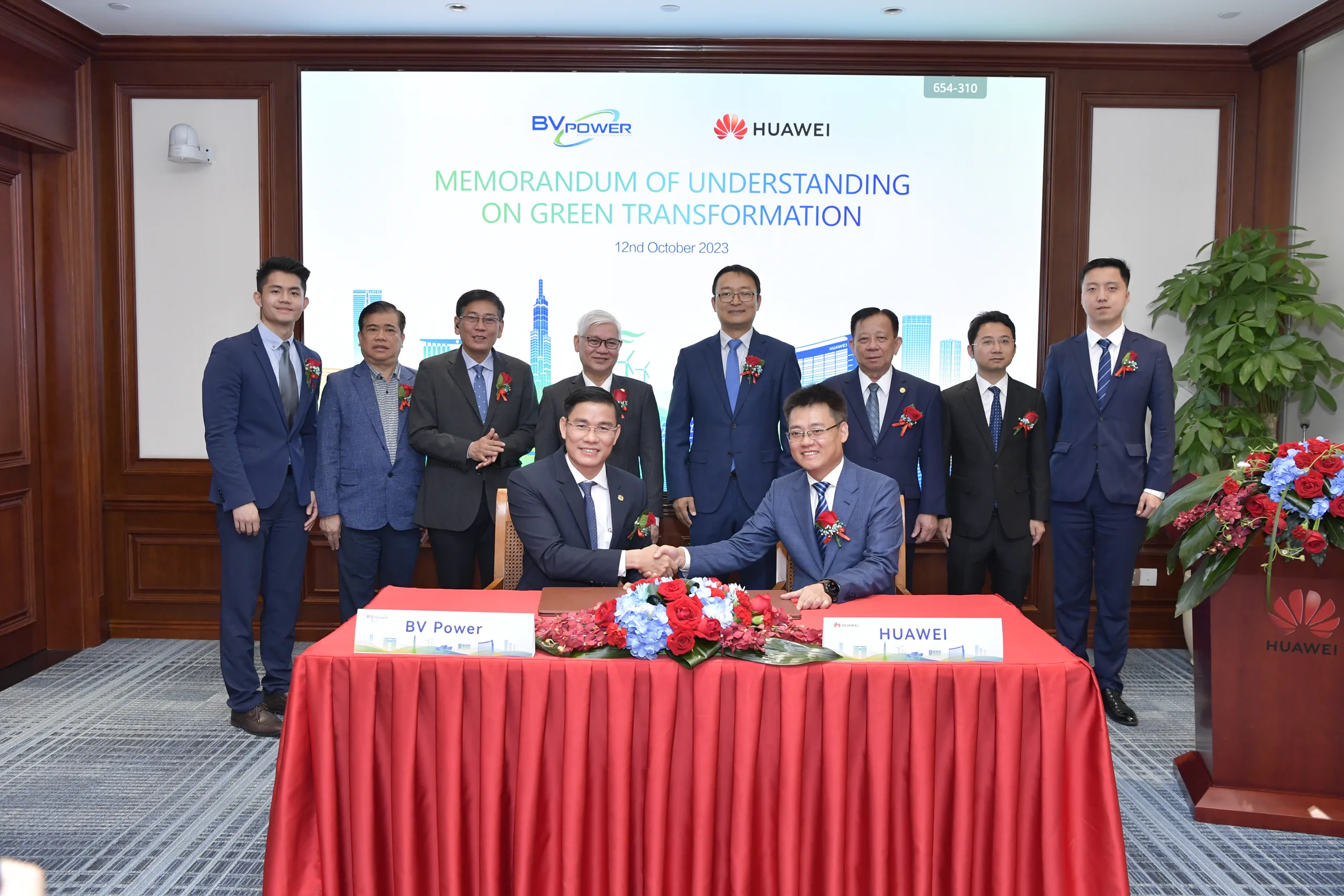 Huawei Việt Nam và BV Power JSC ký kết