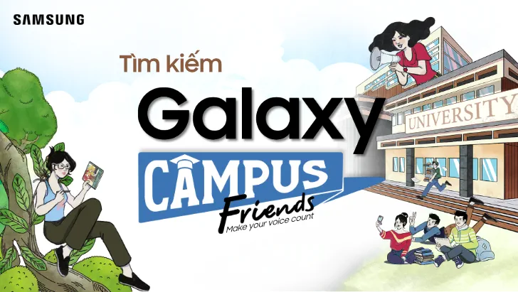 Samsung khởi động chương trình Galaxy Campus Friends tìm kiếm đại sứ sinh viên