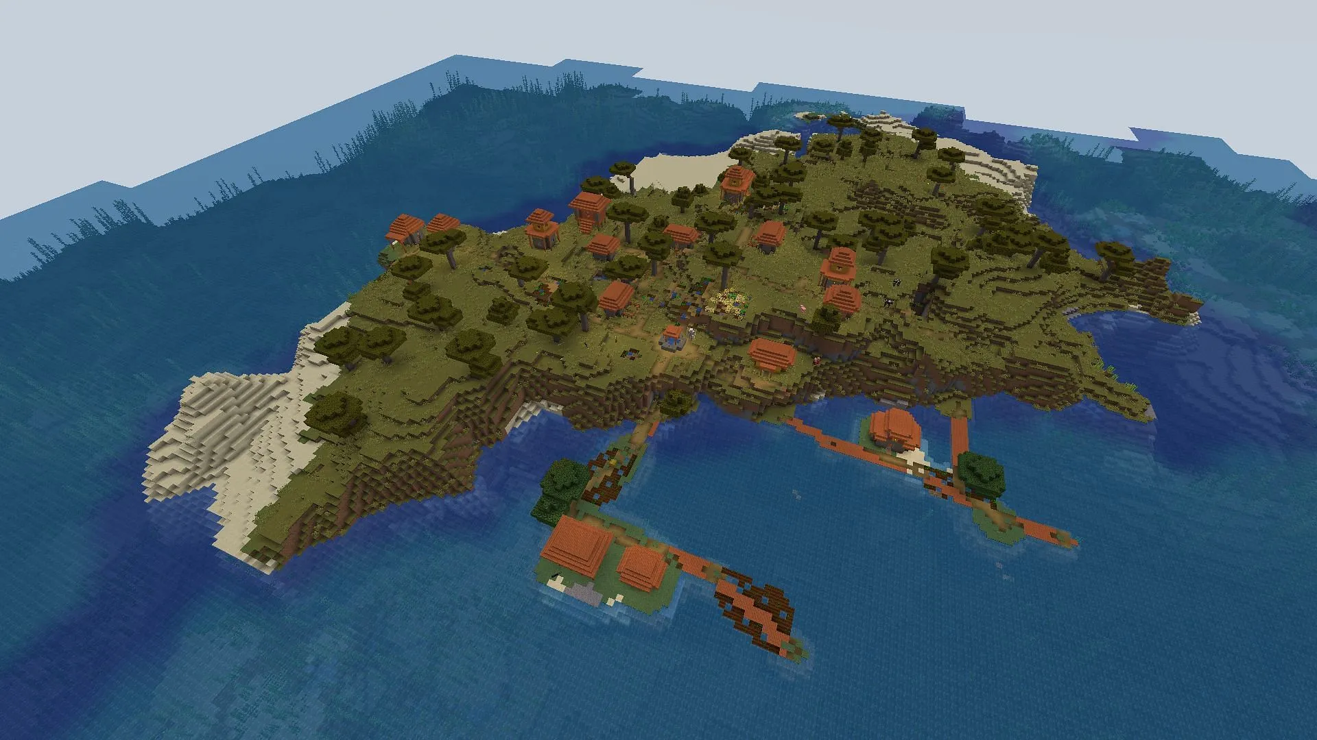 10 mã seed Minecraft có làng tốt nhất cho bản cập nhật 1.20.2
