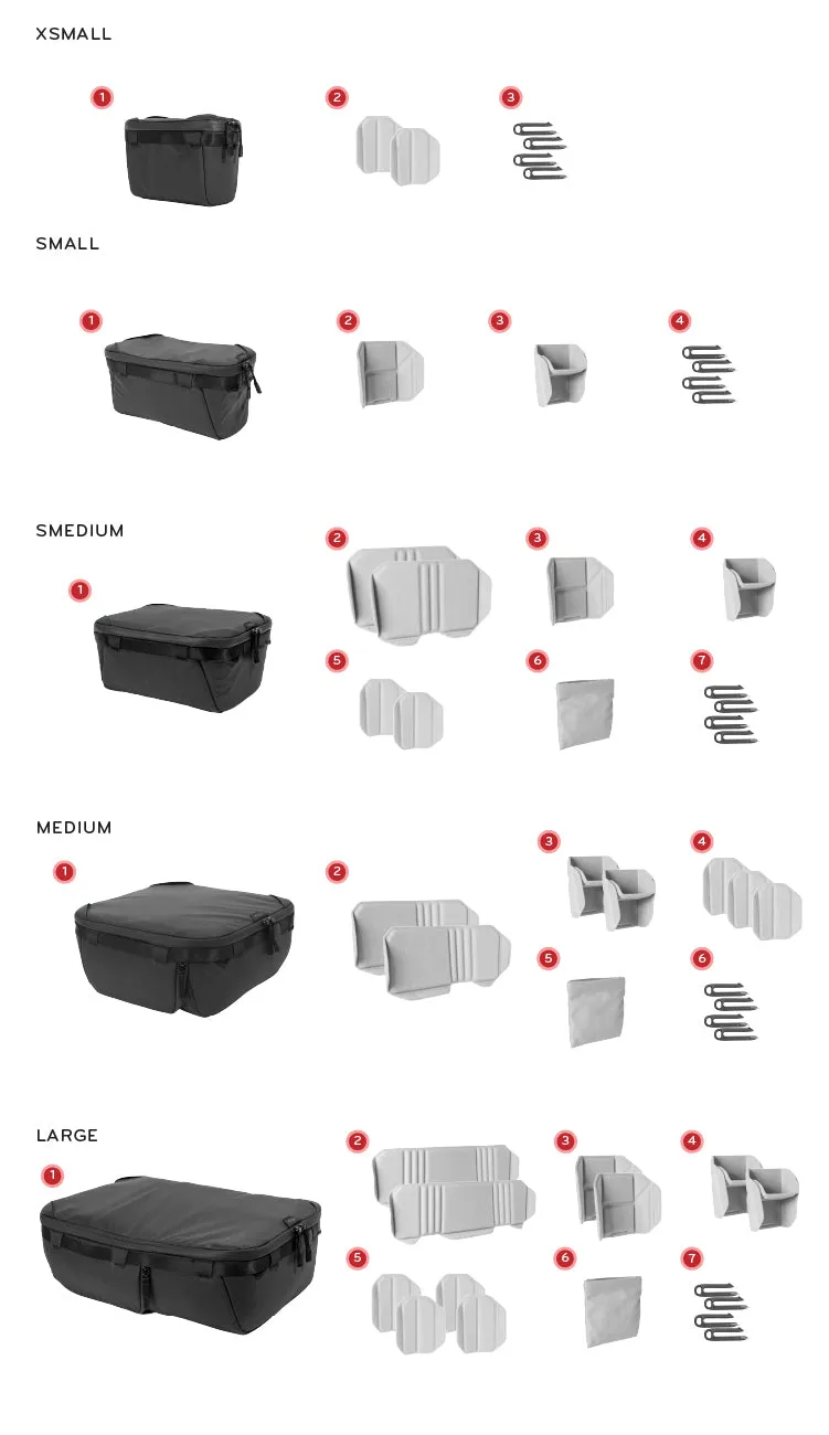 Peak Design ra mắt túi Camera Cube V2 bền bỉ hơn, thêm nhiều tuỳ chọn kích thước