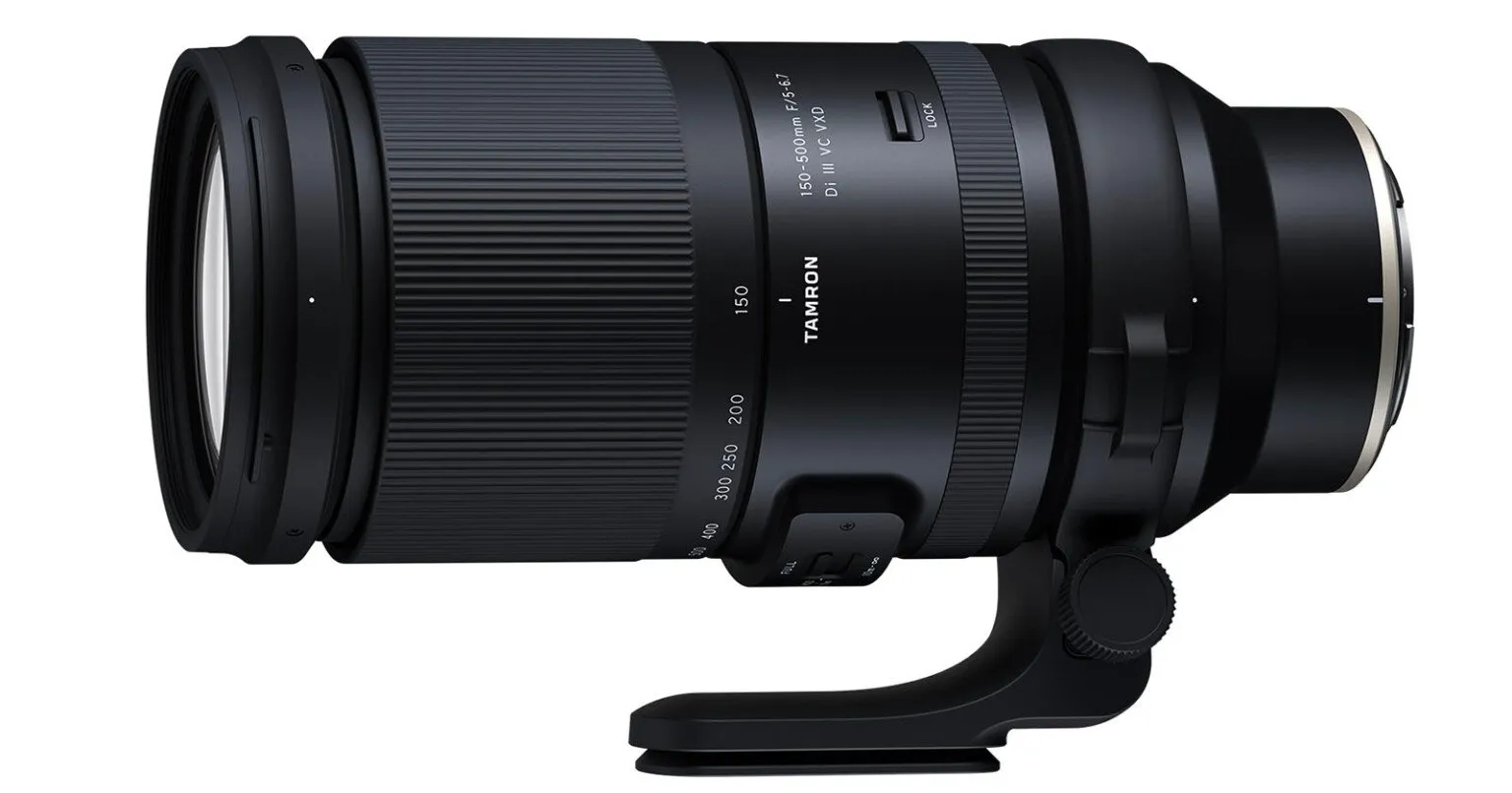 Tamron ra mắt ống kính Tamron 150-500mm F5-6.7 Di III VC VXD cho các máy ảnh Nikon ngàm Z