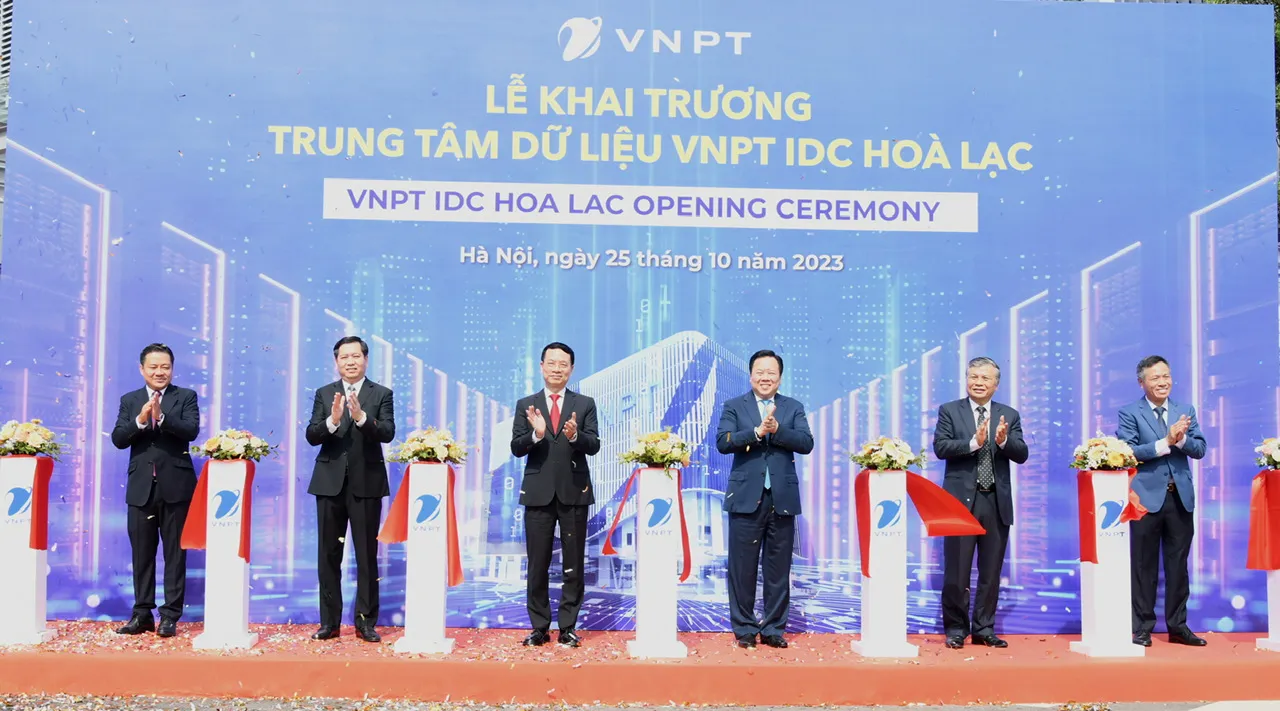 Khai trương Trung tâm dữ liệu VNPT IDC Hòa Lạc: Lớn nhất, hiện đại nhất Việt Nam