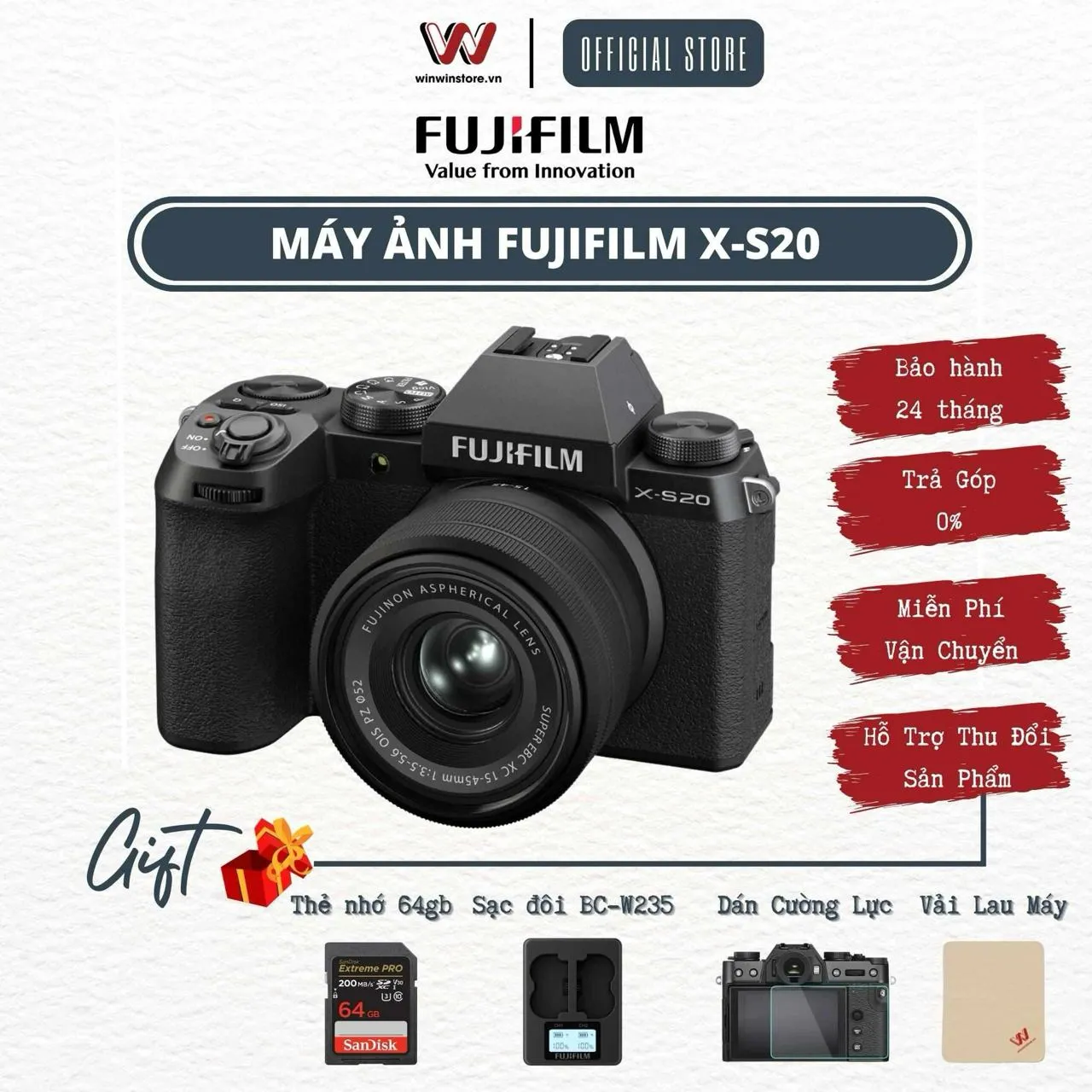 Khuyến mãi Fujifilm tháng 10/2023