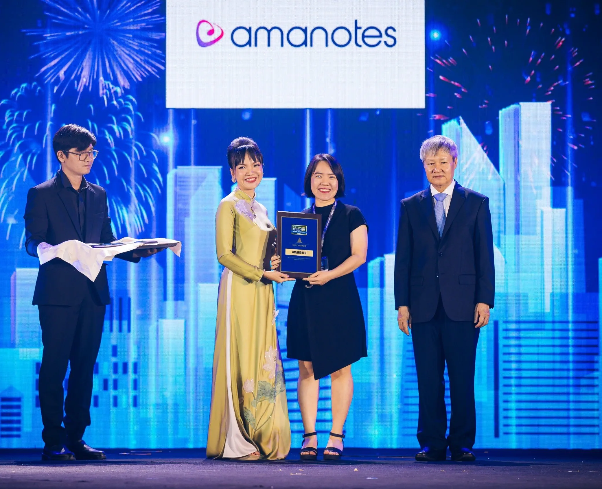 Amanotes được vinh danh trong top 10 nơi làm việc tốt nhất Việt Nam năm 2023