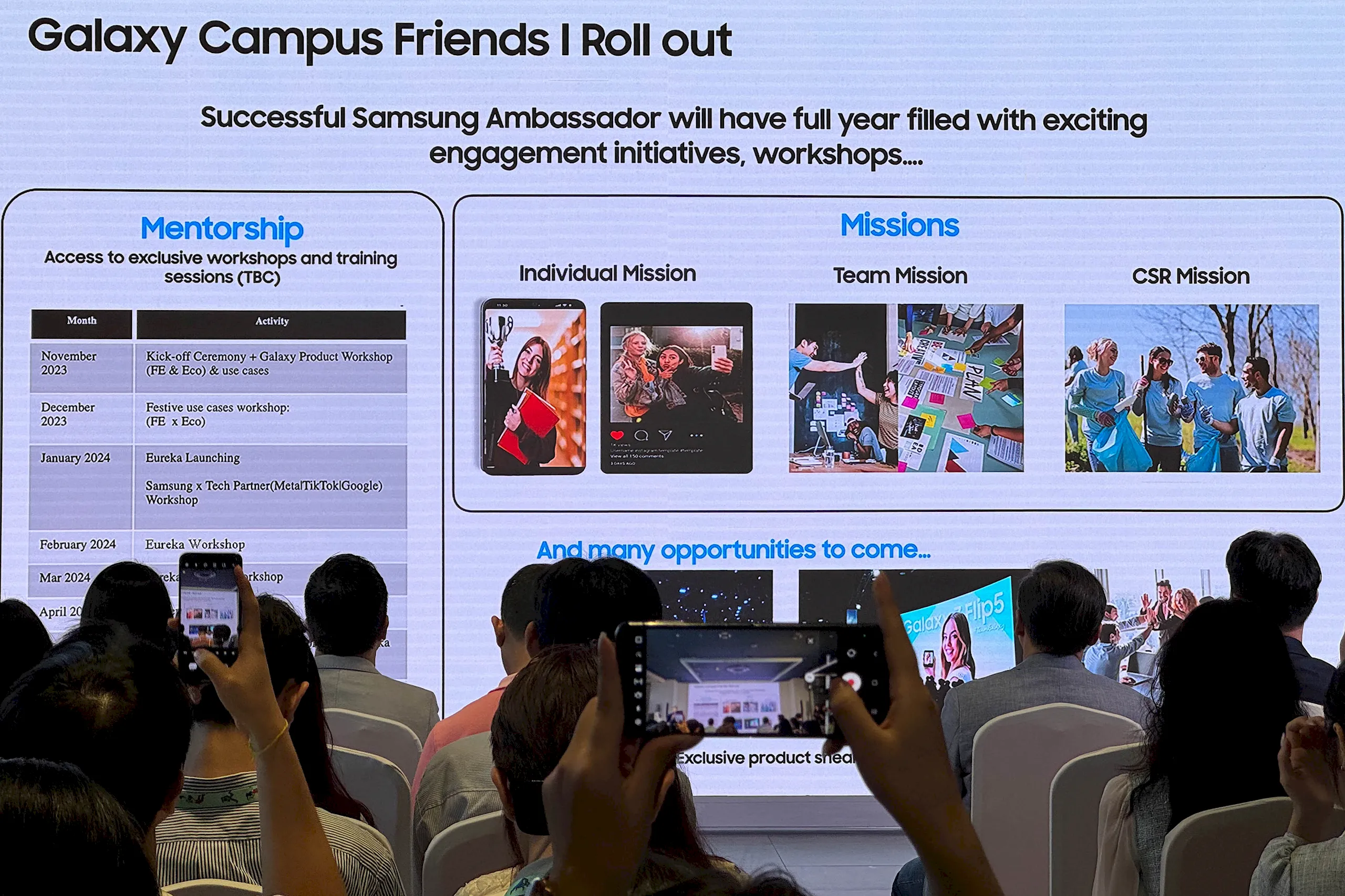 Samsung chính thức công bố 50 bạn sinh viên tài năng nhất từ chương trình Galaxy Campus Friends