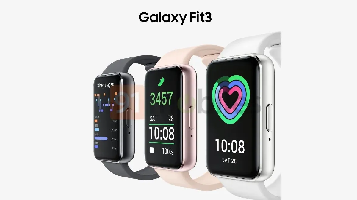 Lộ diện loạt tuỳ chọn màu sắc của Samsung Galaxy Fit3