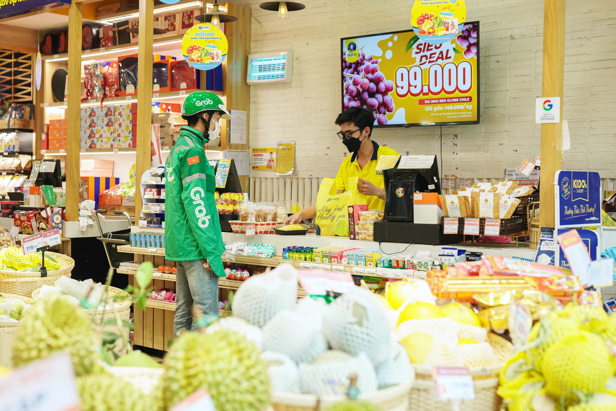 Grab phát hành Báo cáo về Xu hướng đặt món ăn và đi chợ online tại Việt Nam