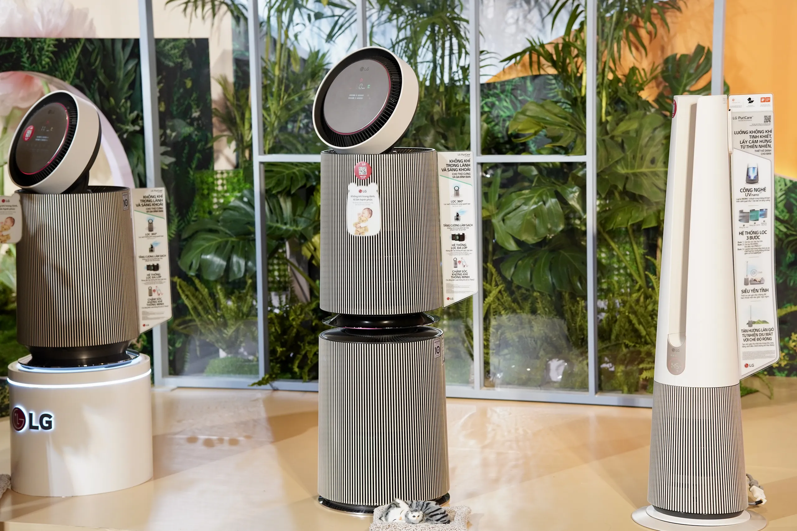 LG giới thiệu bản nâng cấp của các thiết bị lọc không khí giúp “không khí dịu lành, trọn chất sống sang”
