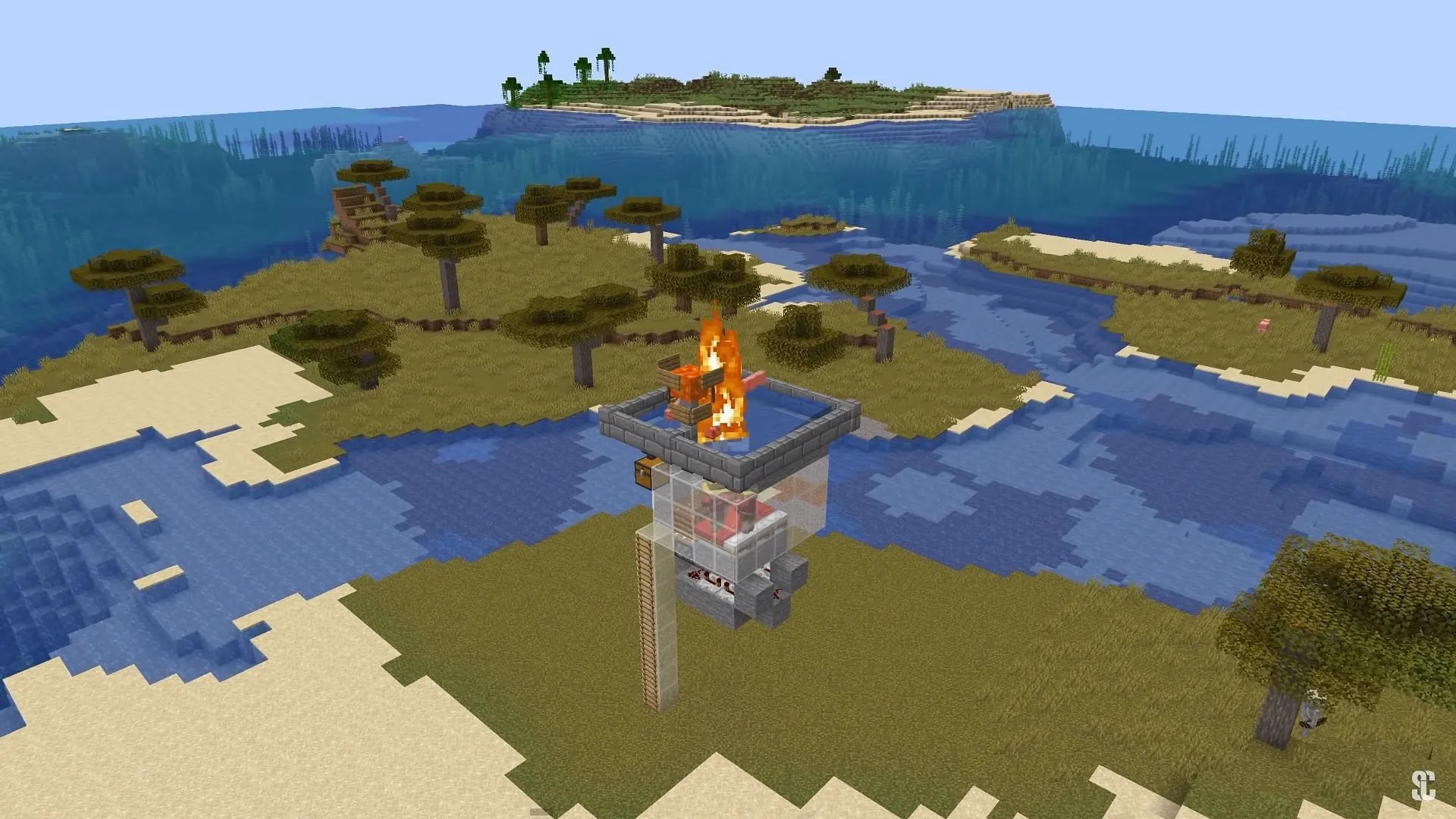 Top 5 nông trại sắt dễ xây dựng trong game Minecraft