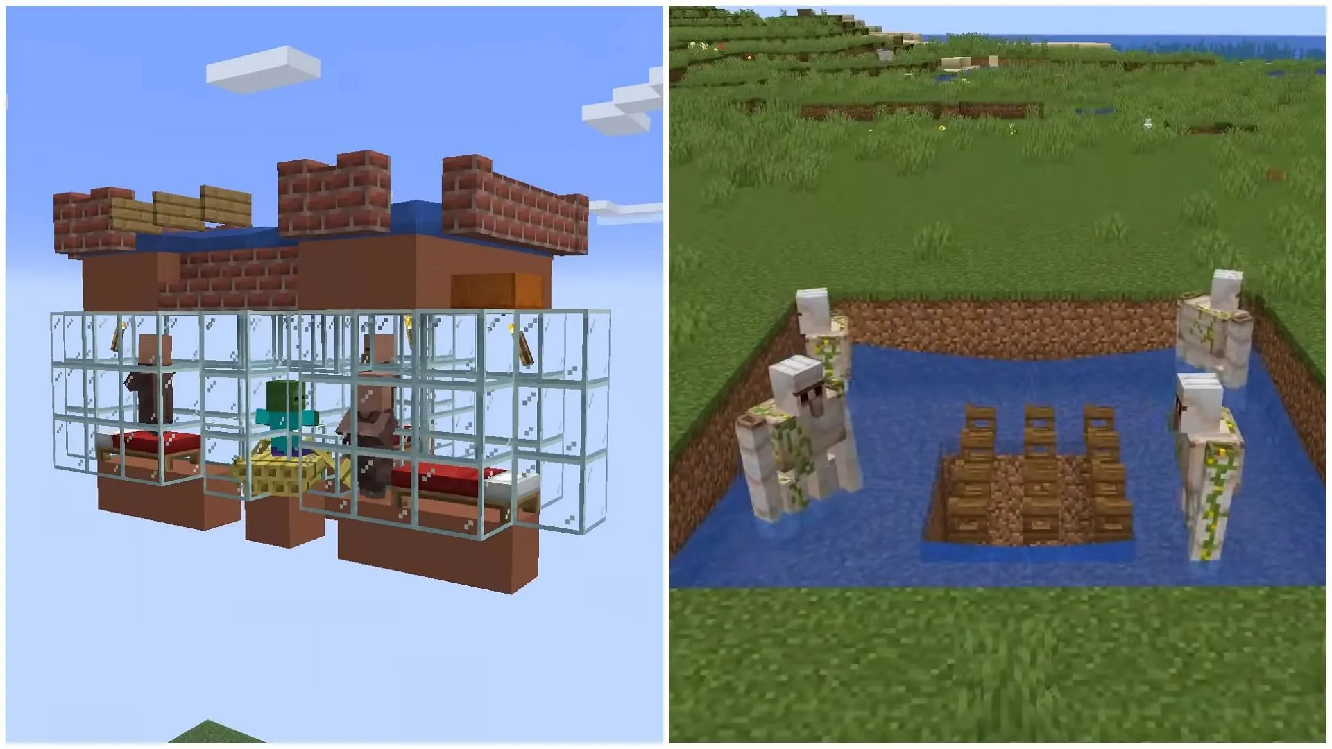 Top 5 nông trại sắt trong Minecraft dễ xây dựng