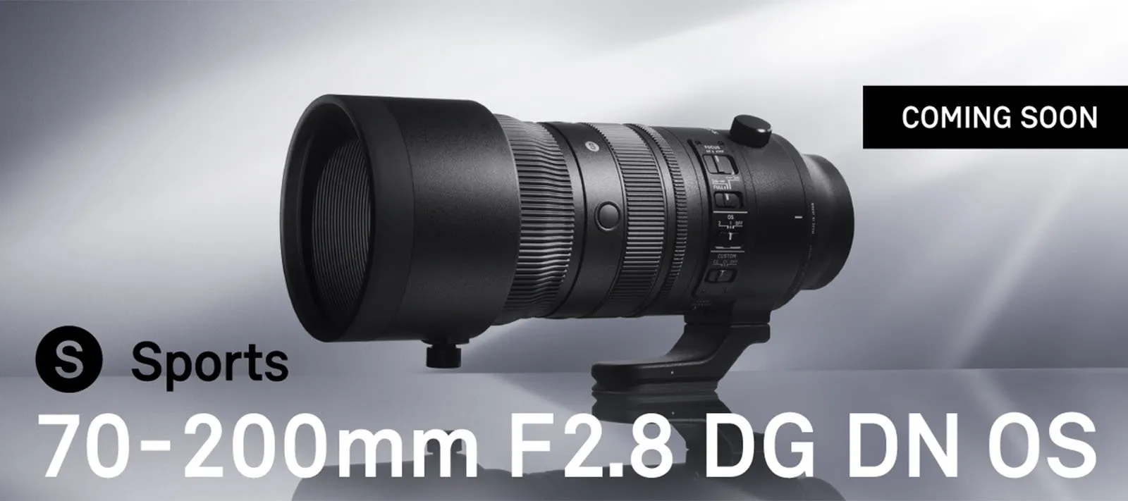 Sigma hé lộ thêm thông tin về ống kính Sigma 70-200mm F2.8 DG DN OS Sport