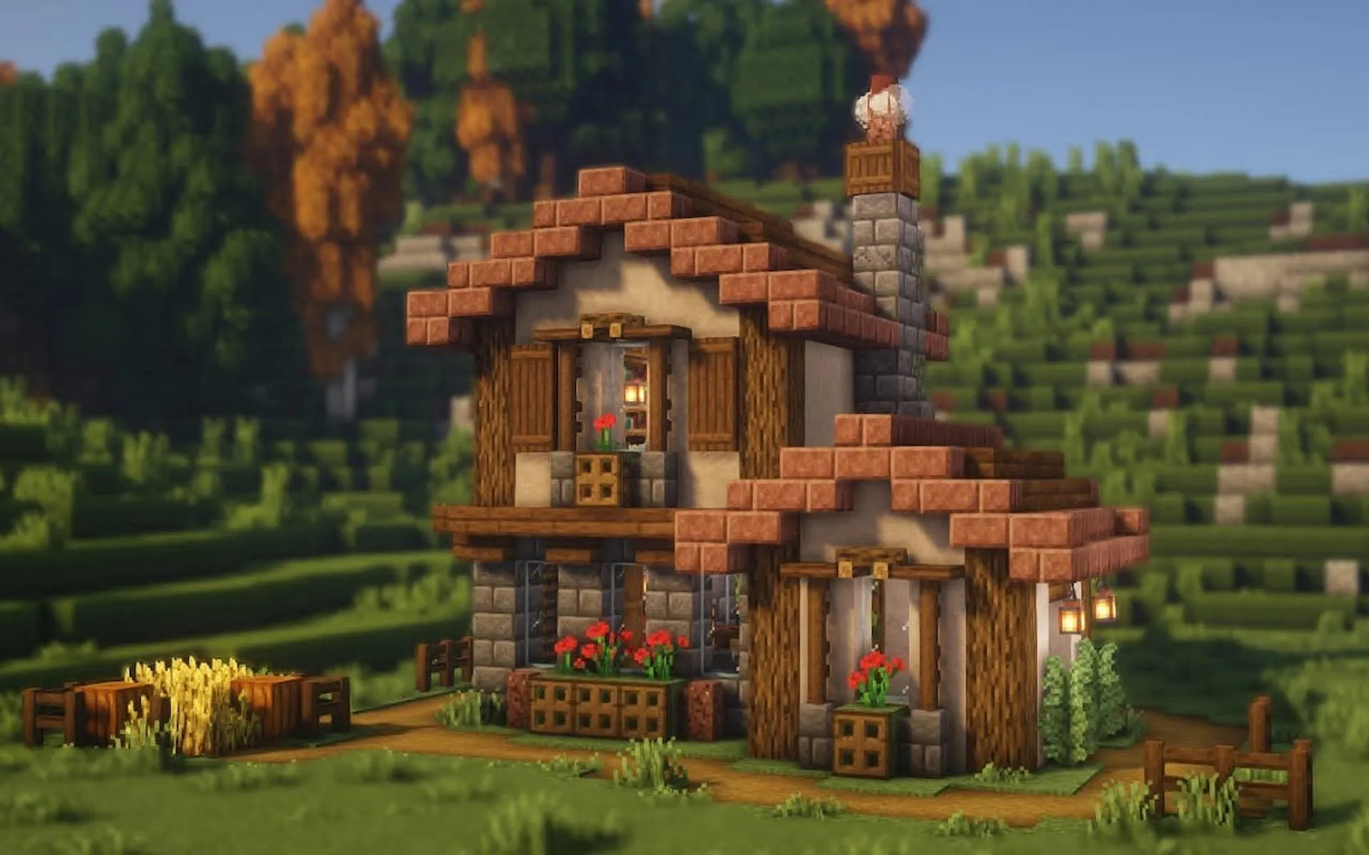10 kiểu thiết kế nhà ấm cúng trong Minecraft