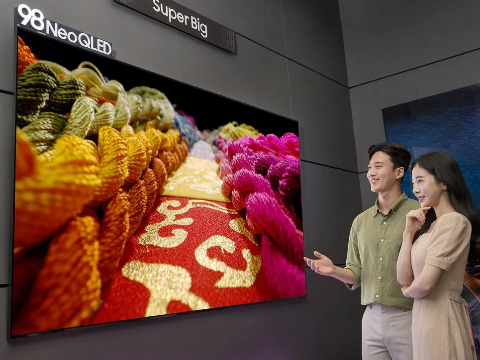 Xu hướng TV màn hình lớn lên ngôi, Samsung dẫn đầu với TV 98 inch