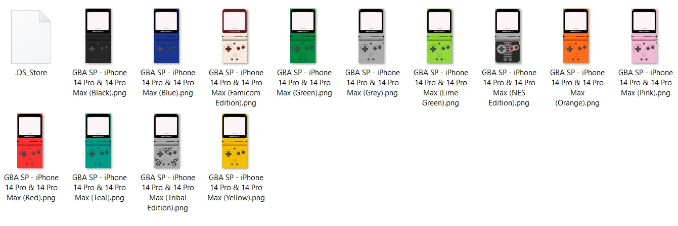 Hình nền iPhone đẹp và chất lượng cao chủ đề máy chơi game Game Boy