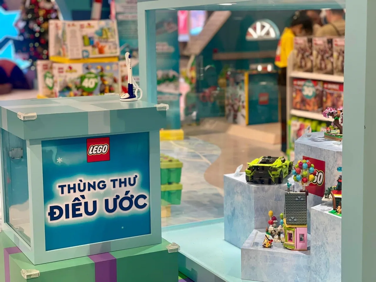 Làng Giáng sinh LEGO: Điểm hẹn sáng tạo cho trẻ em và gia đình