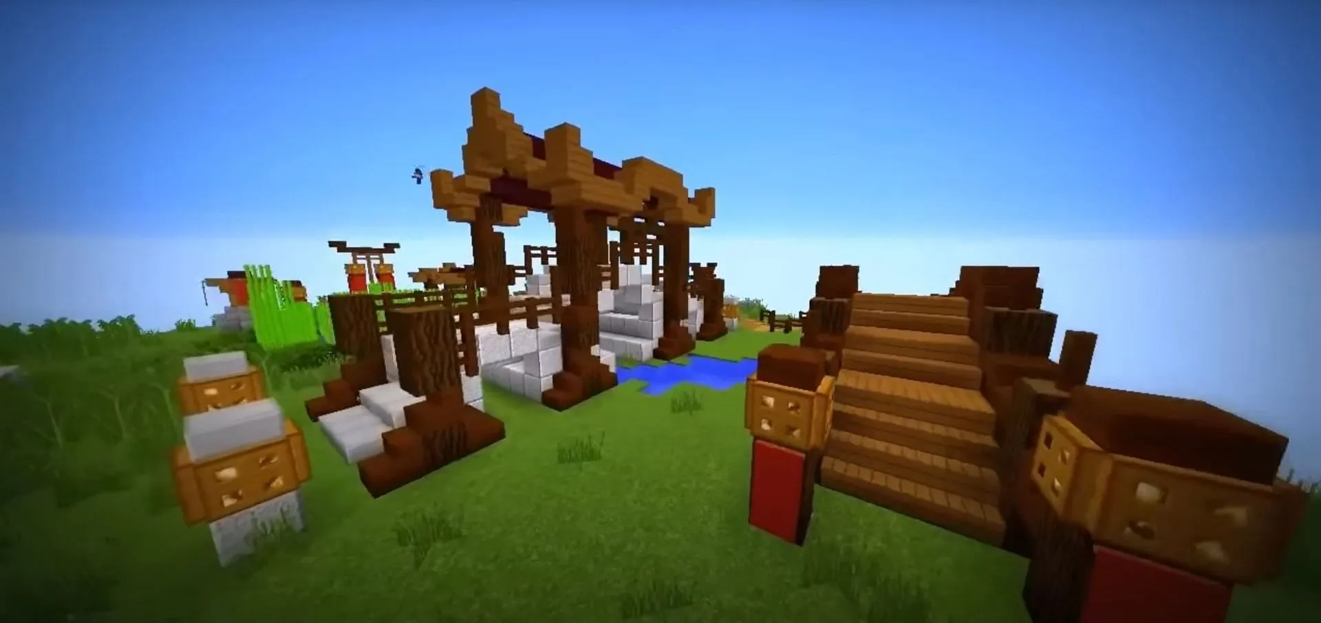10 thiết kế cổng vòm độc đáo dành cho bạn trong Minecraft