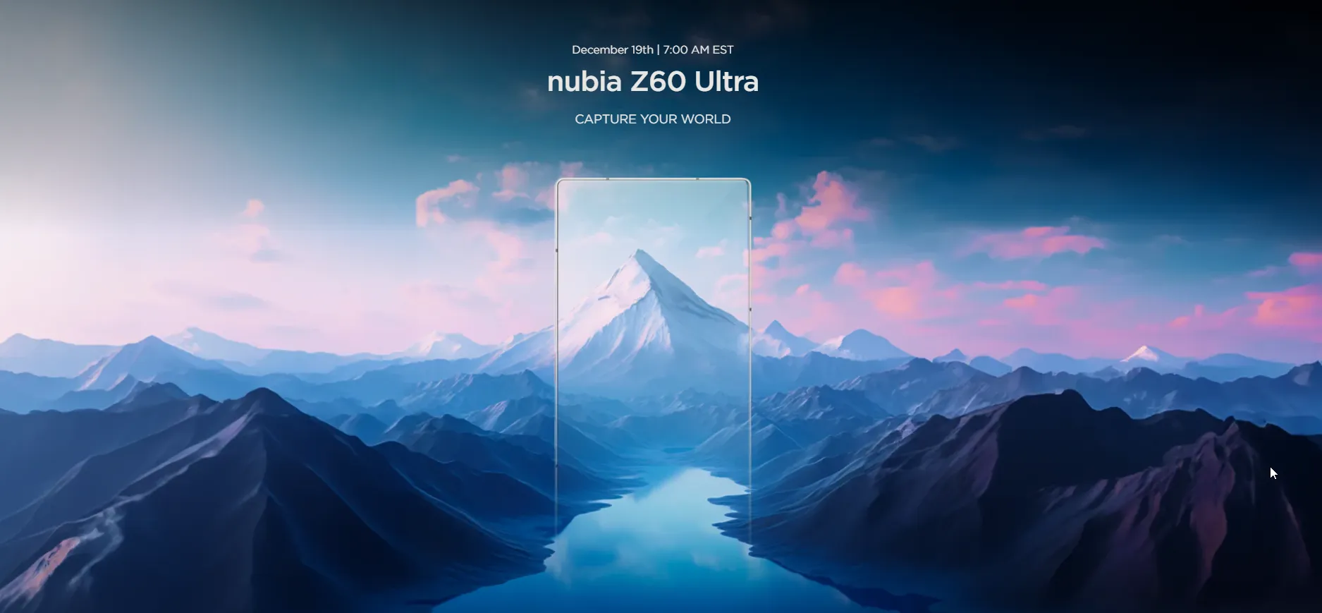 nubia Z60 Ultra dự kiến sẽ ra mắt toàn cầu ​​vào ngày 19/12