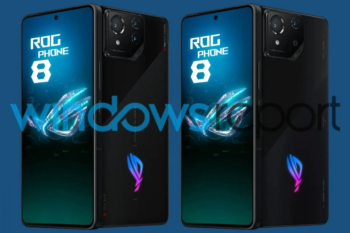 Rò rỉ loạt ảnh render của ROG Phone 8 và ROG Phone 8 Pro