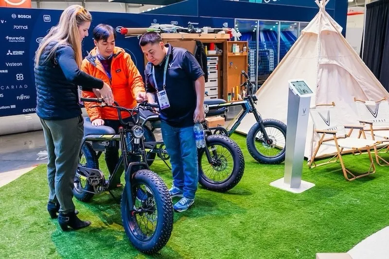 VinFast ra mắt xe đạp điện DrgnFly tại CES 2024