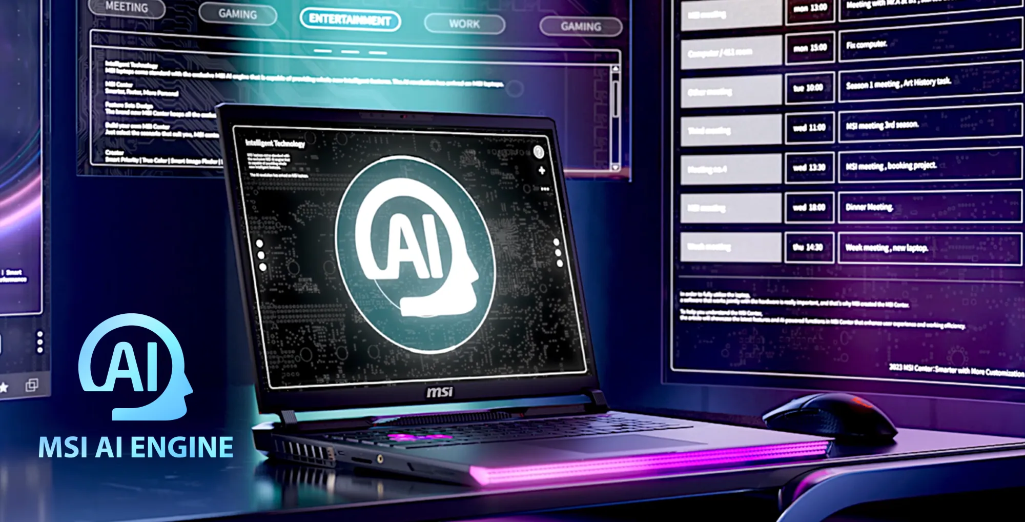 MSI ra mắt loạt laptop mới tại CES 2024: Chào đón kỉ nguyên AI