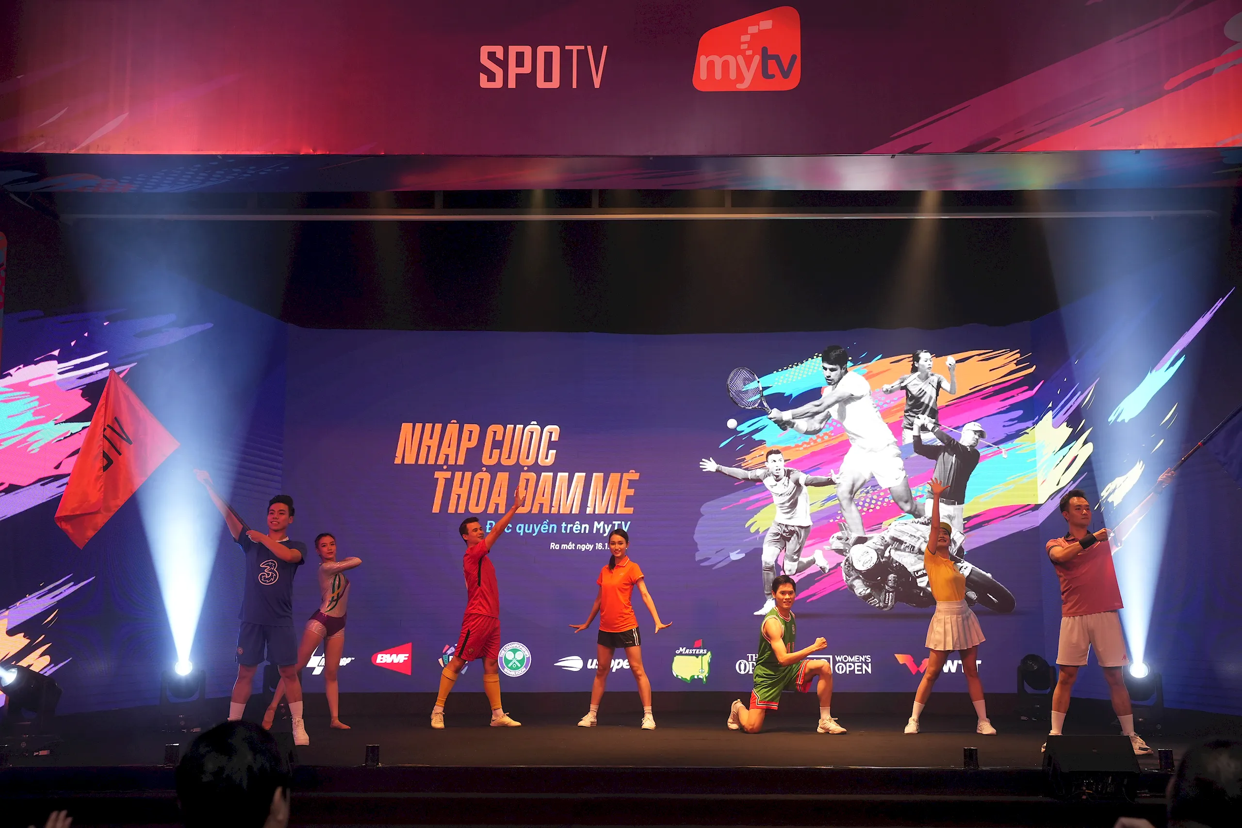 Kênh thể thao SPOTV và SPOTV2 chính thức phát sóng trên truyền hình MyTV