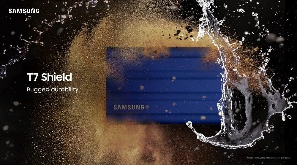 Samsung T7 Shield ra mắt: Ổ cứng di động cho người dùng sáng tạo và xê dịch