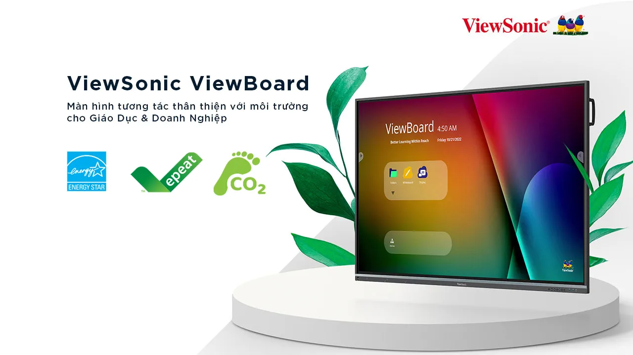 ViewSonic triển khai chiến lược sản phẩm bền vững và thân thiện với môi trường