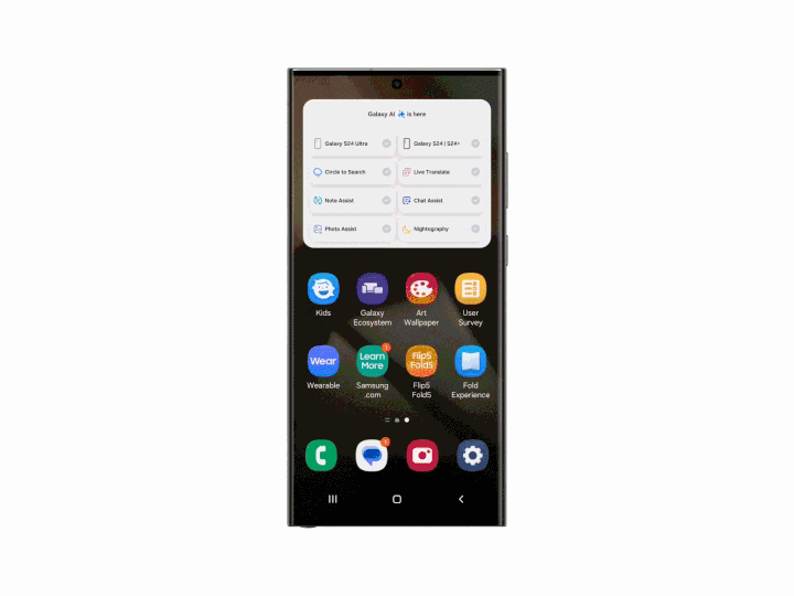 Khám phá quyền năng Galaxy AI với ứng dụng Try Galaxy ngay trên điện thoại của bạn