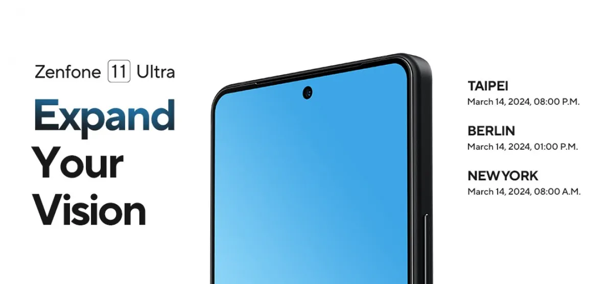 ASUS Zenfone 11 Ultra xác nhận sẽ ra mắt vào ngày 14 tháng 3