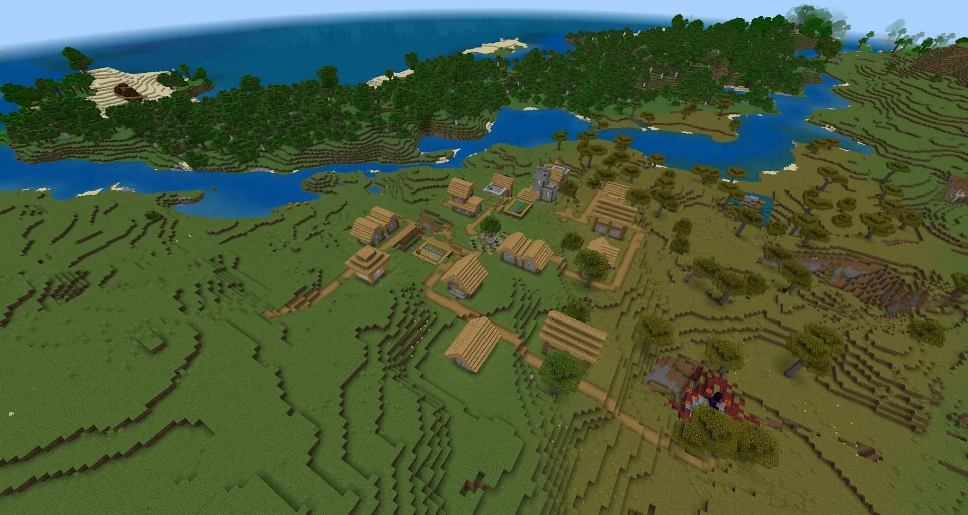 10 mã seed Minecraft có rừng rậm thám hiểm tốt nhất
