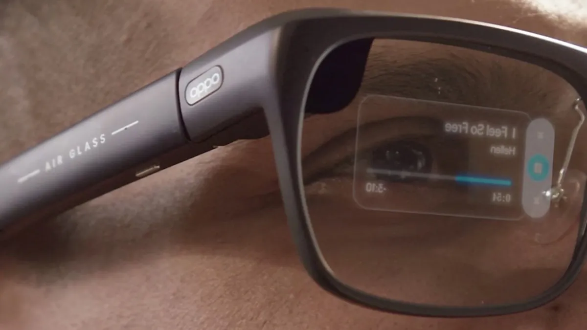 OPPO ra mắt nguyên mẫu kính Air Glass 3 XR tại MWC 2024