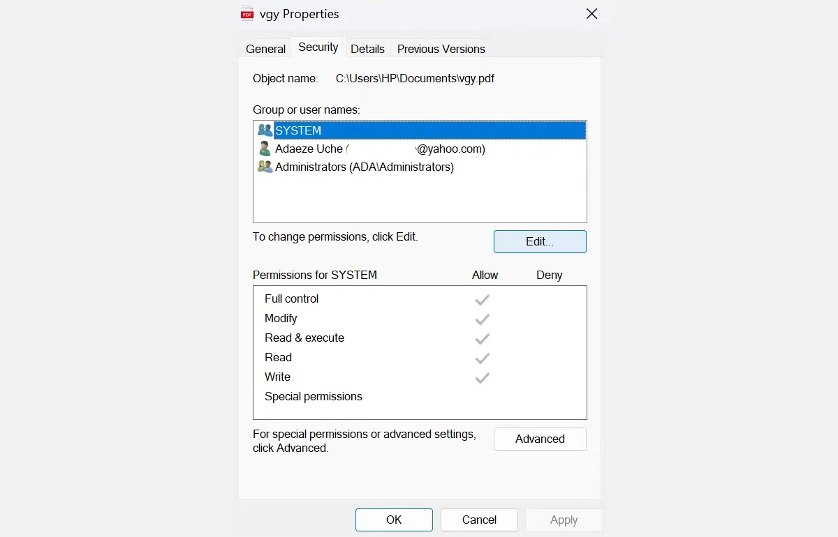 5 cách sửa lỗi “Access Denied” trên Windows 11