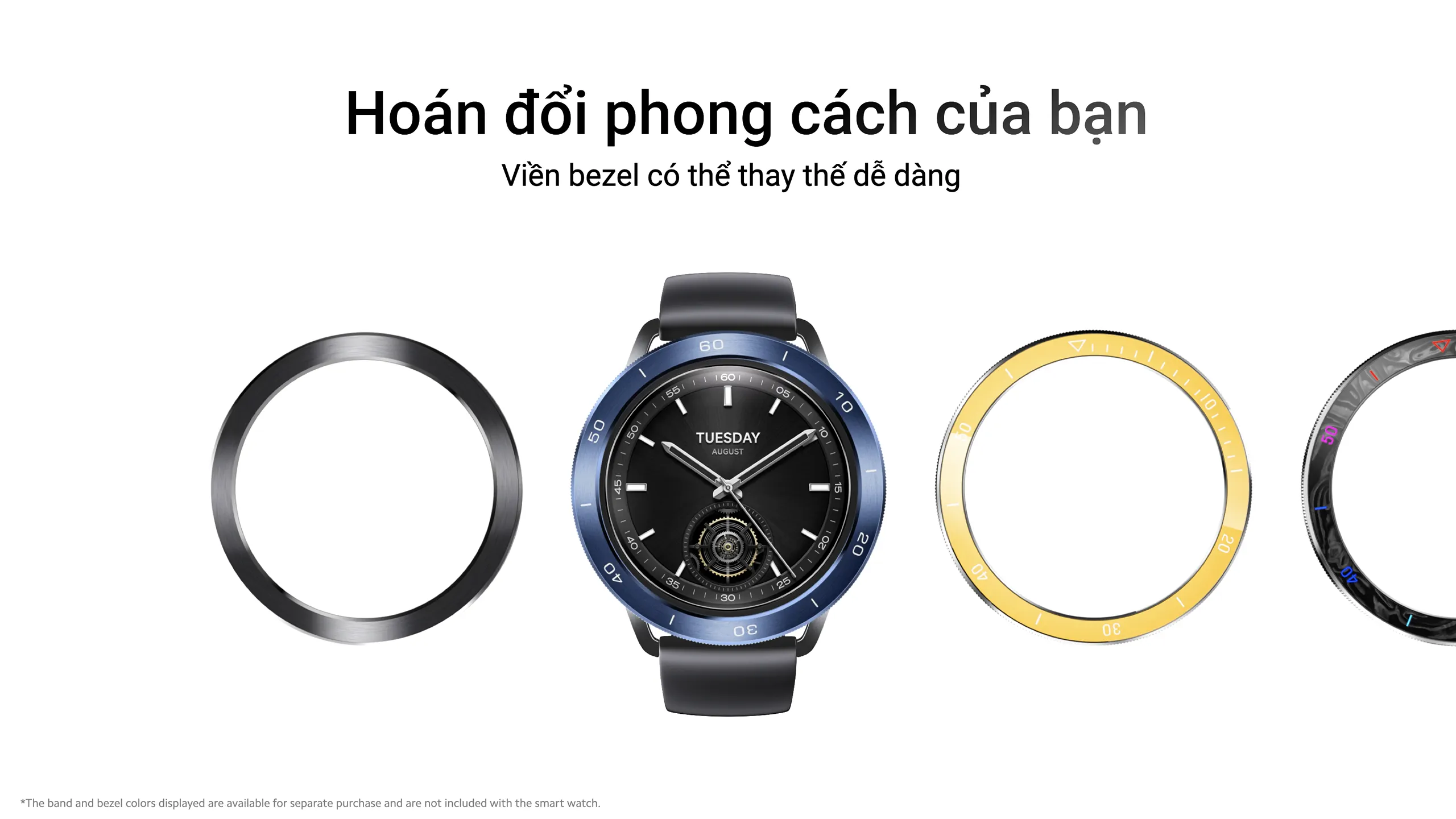 Xiaomi Watch S3 ra mắt tại Việt Nam: Khung viền thay đổi linh hoạt, pin 15 ngày, hơn 150 chế độ tập luyện