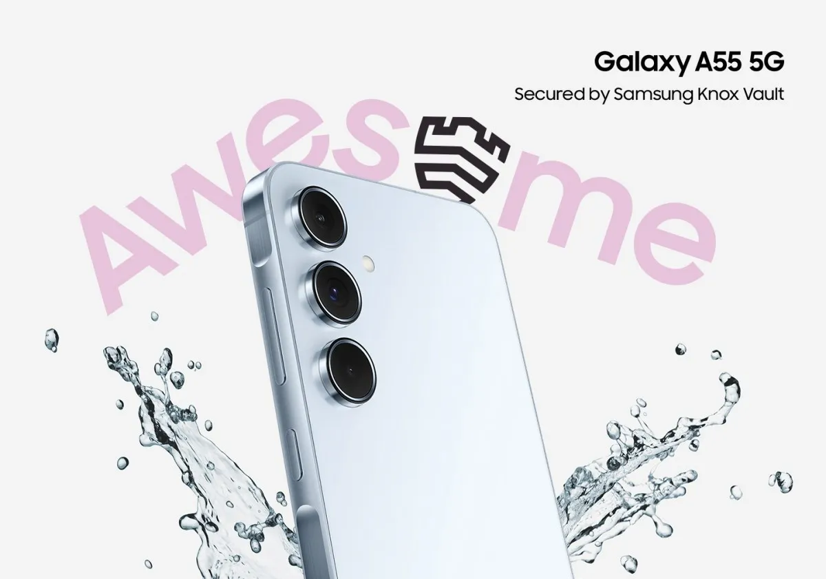 Lộ diện ảnh render chính thức của Samsung Galaxy A55 và A35
