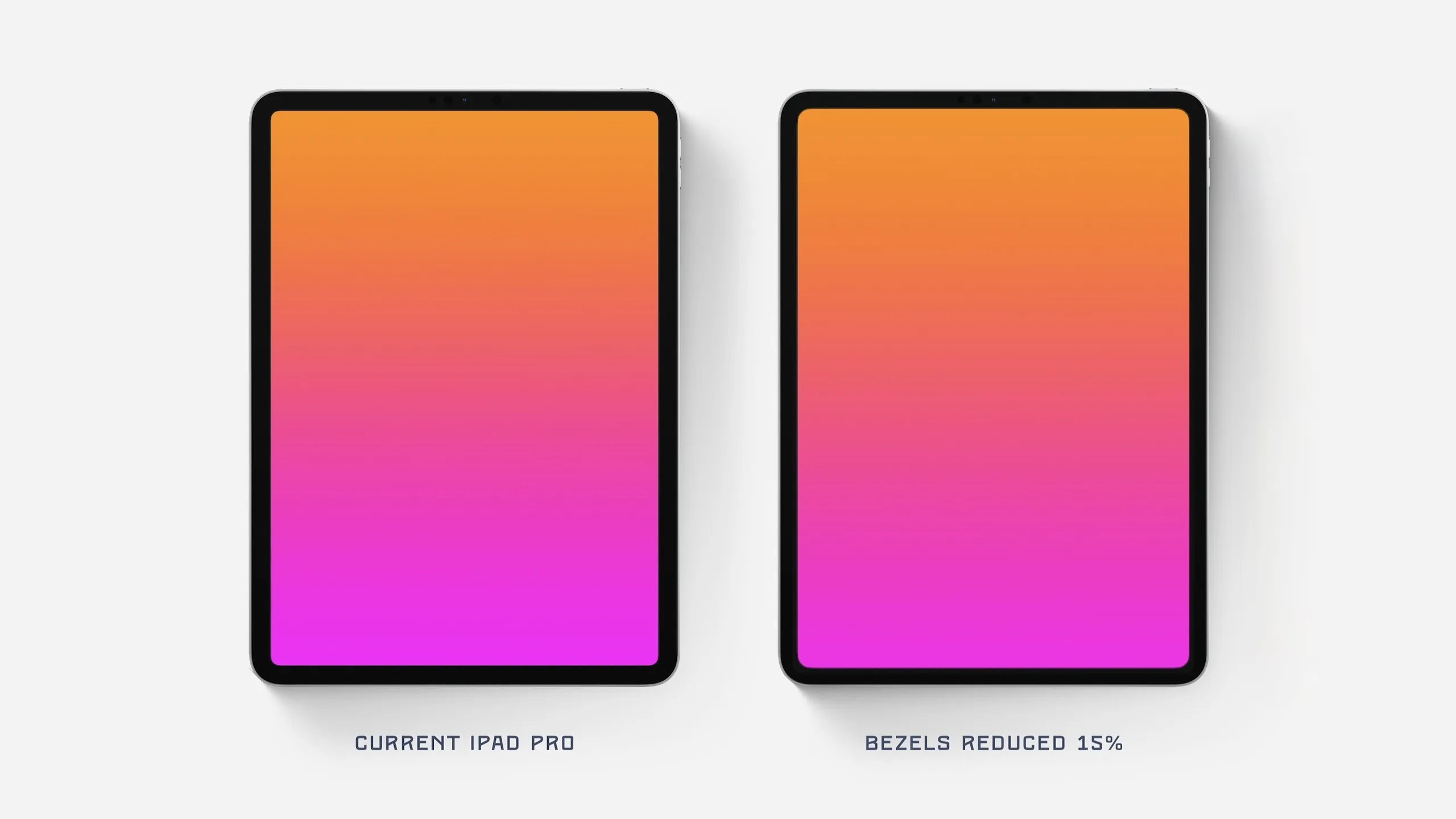 iPad Pro ra mắt năm nay sẽ có viền màn hình mỏng hơn