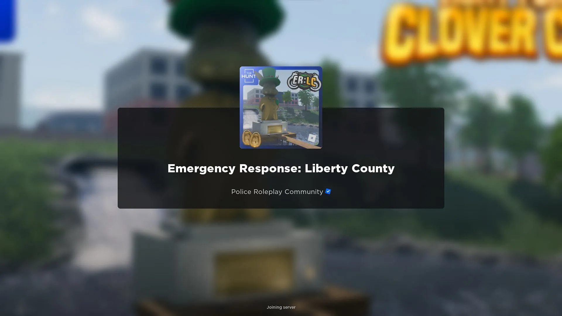Giới thiệu Emergency Response: Liberty County trong Roblox The Hunt: First Edition