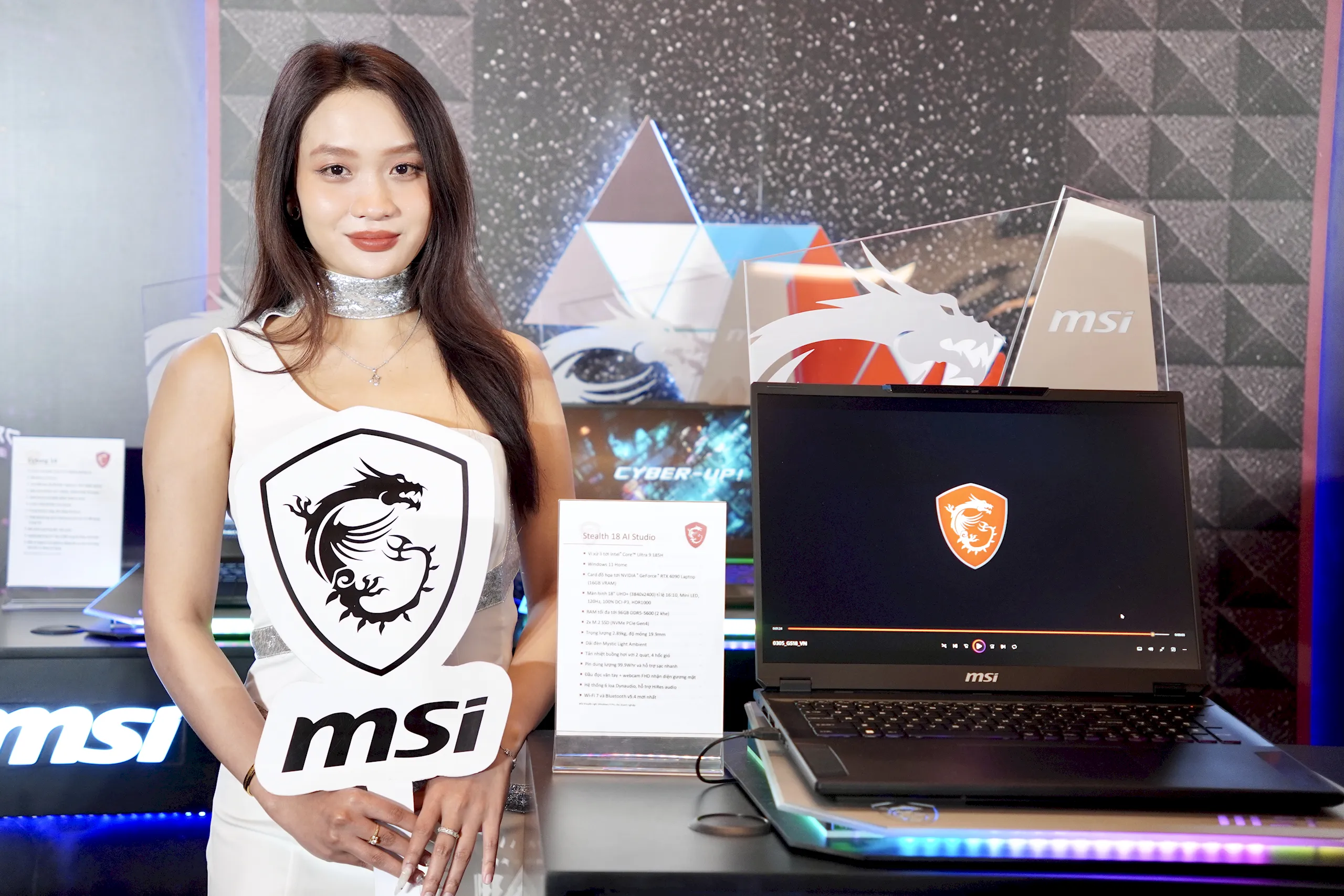 MSI ra mắt loạt laptop mới hỗ trợ AI tại Việt Nam